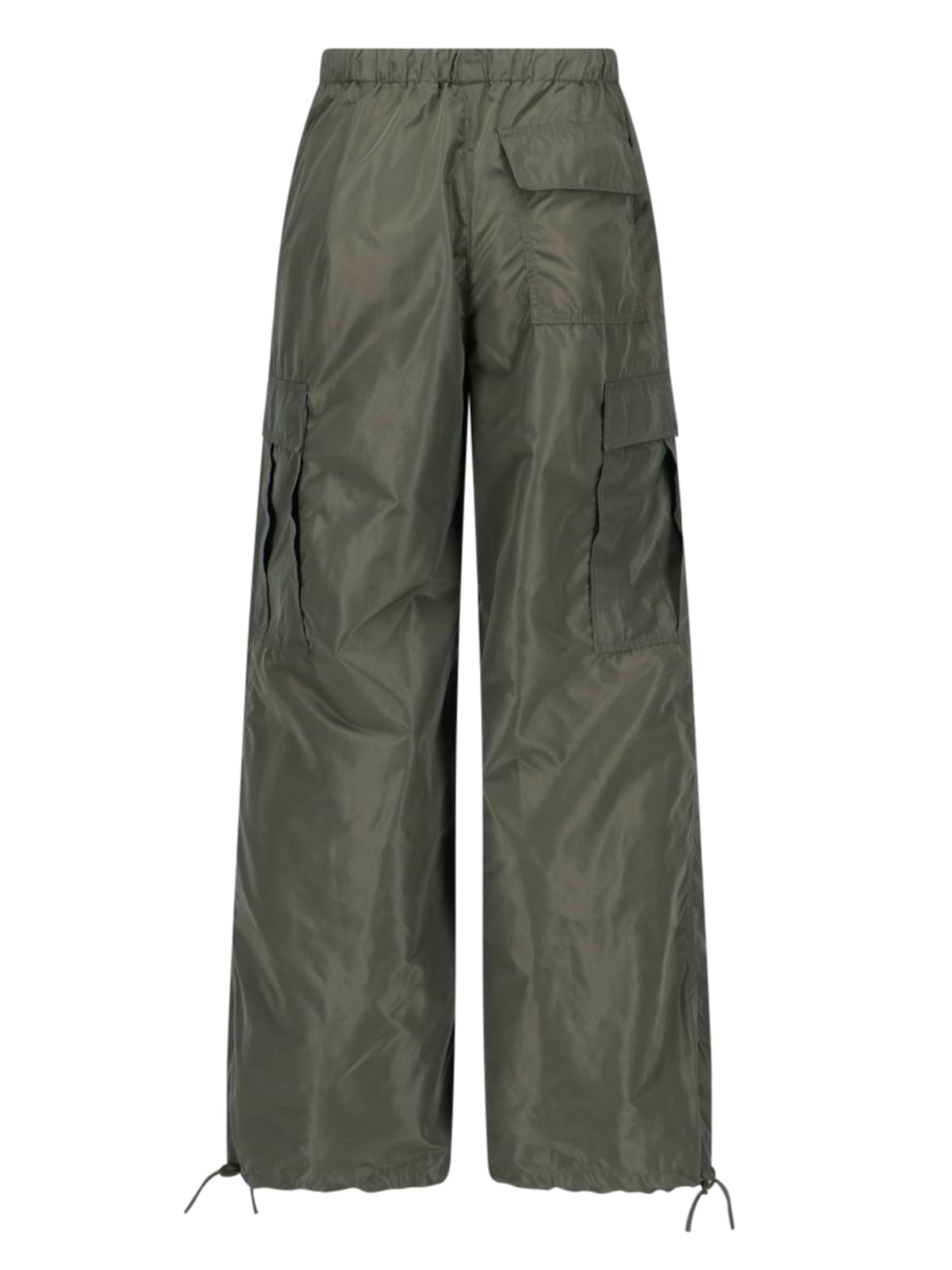Shop Aspesi Cargo Pants In Green