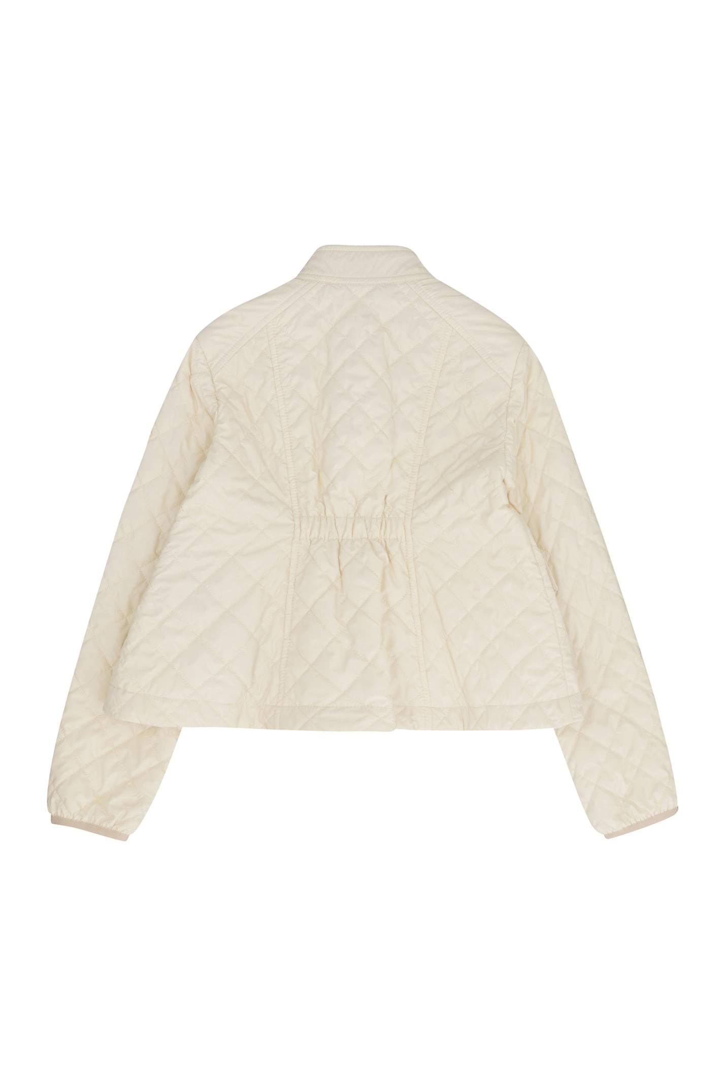 Moncler Kamaria Techno Fabric Jacket In Panna