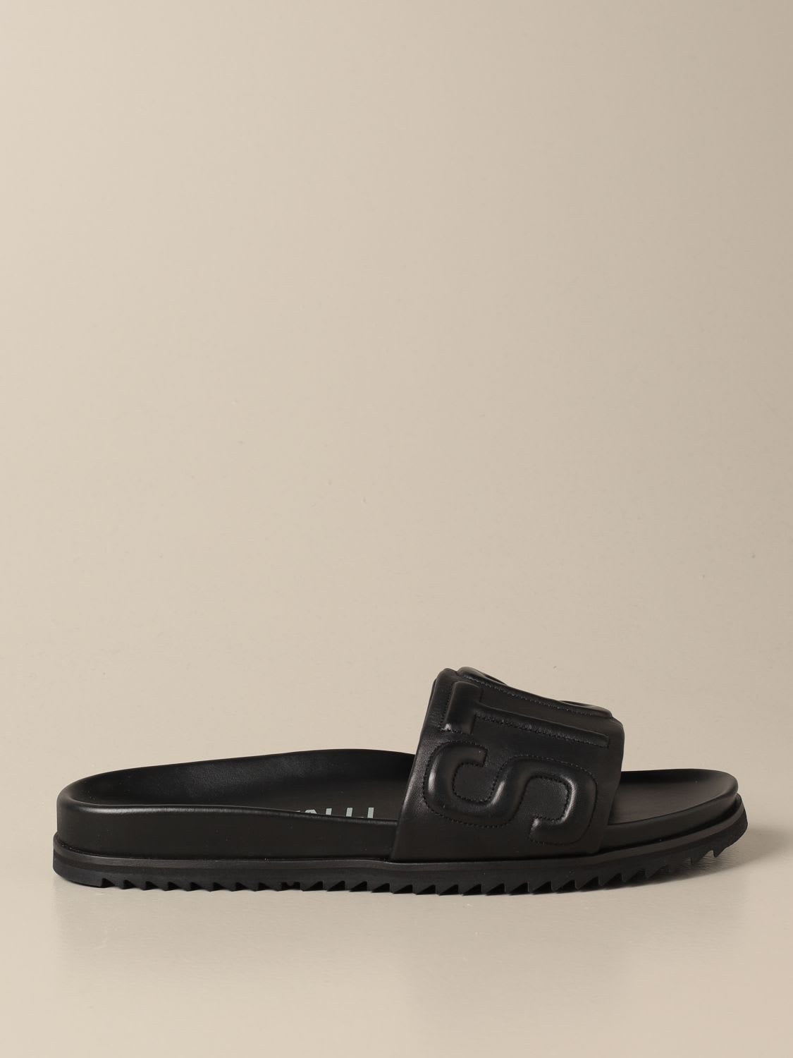 Just Cavalli Sandals Slide Just Cavalli Sandals In Leather