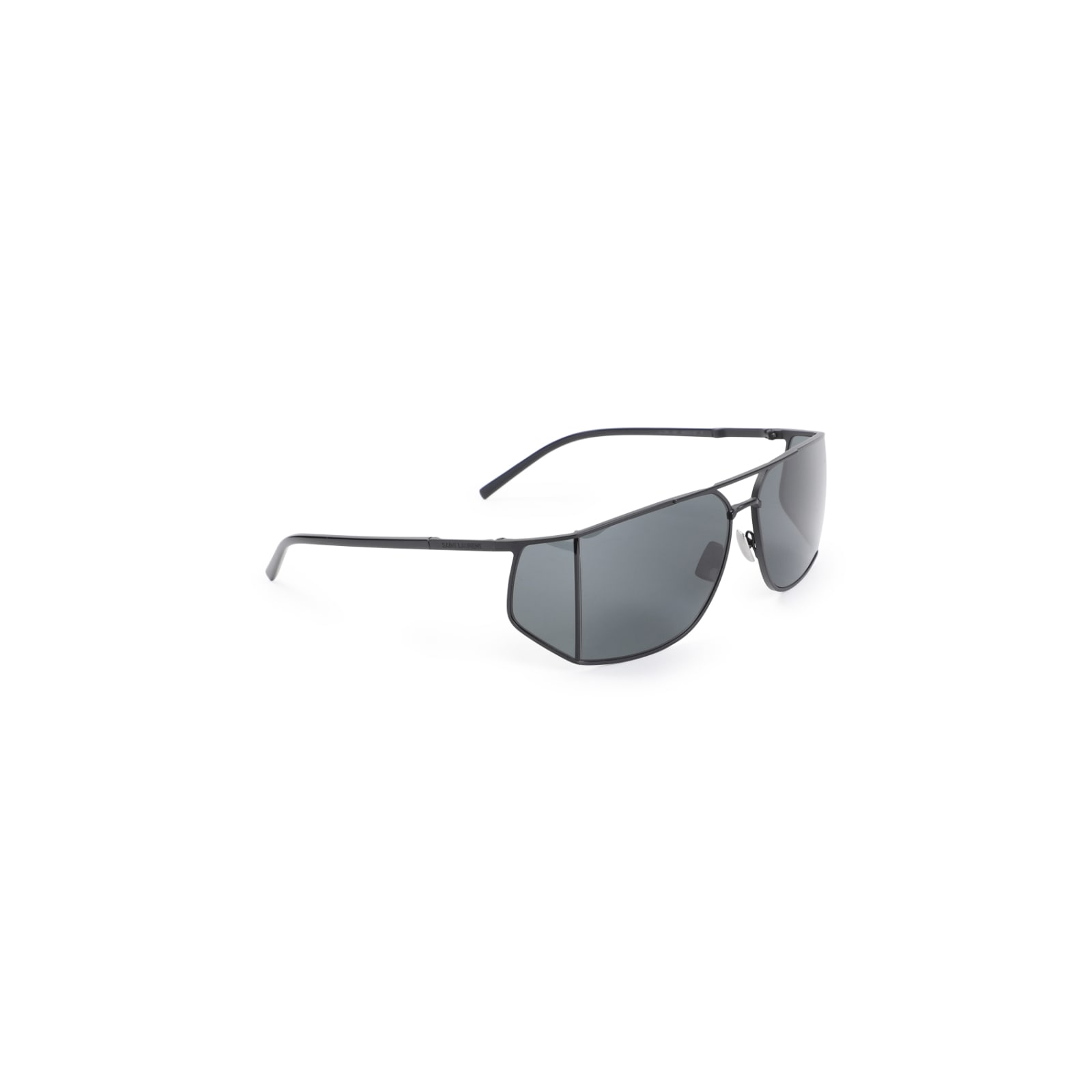 Saint Laurent Ysl Sl 750 Sunglasses In Black Black Black