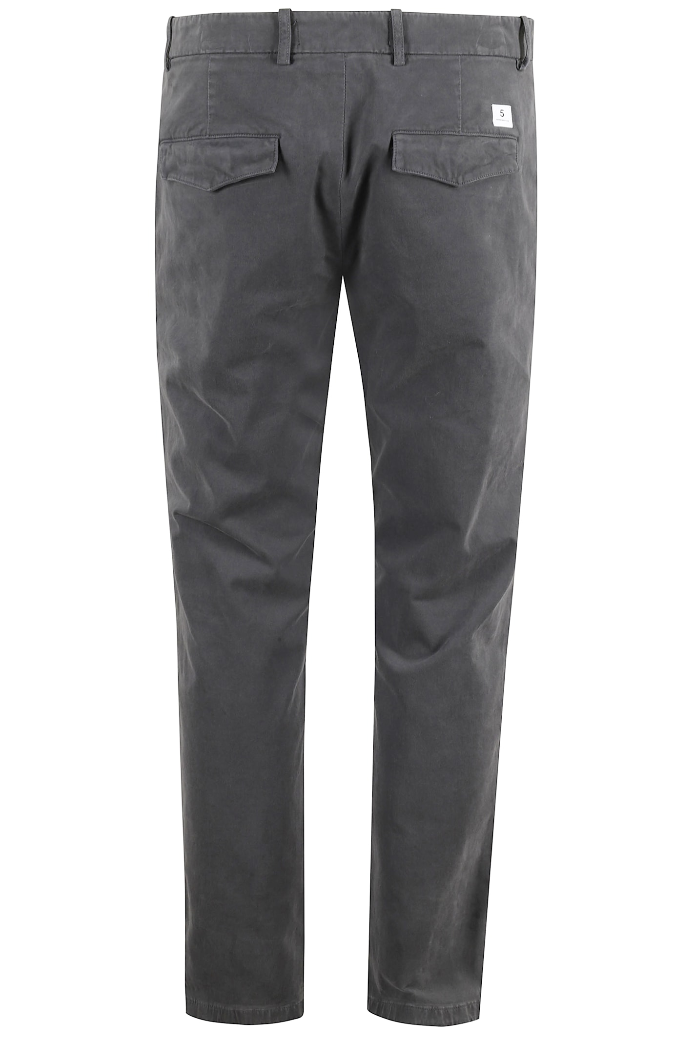 Department Five Prince Pantalone Chino Slim Crop In Gray