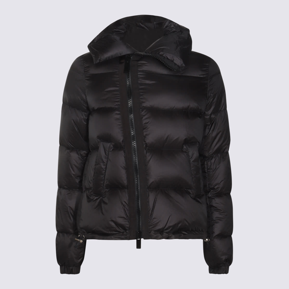 Shop Sacai Black Down Jacket In 001 Black