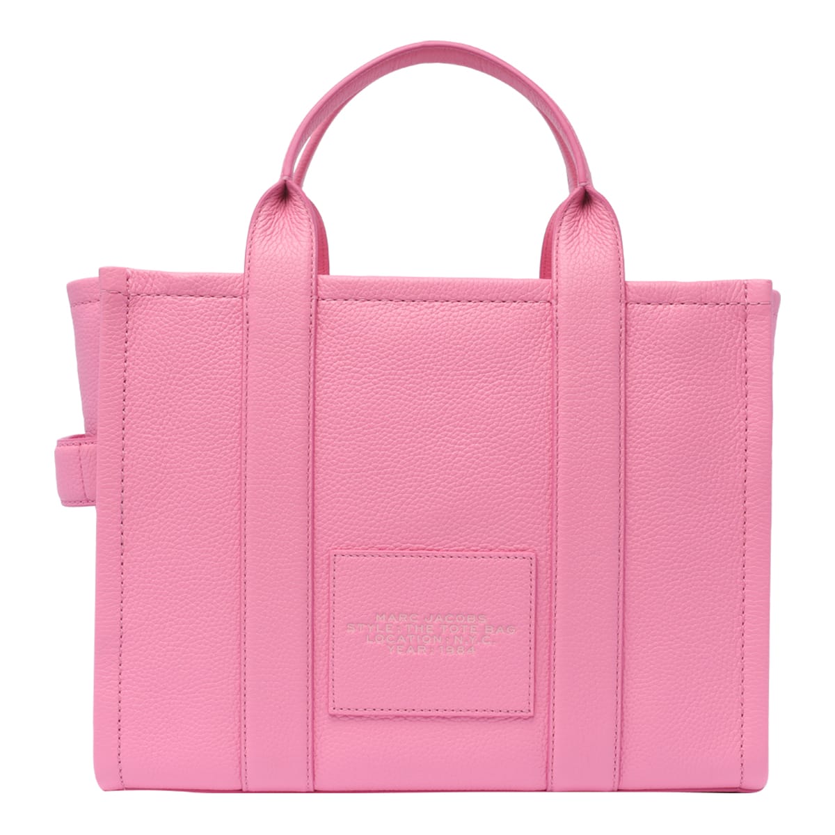 Shop Marc Jacobs The Medium Tote Bag In Petal Pink