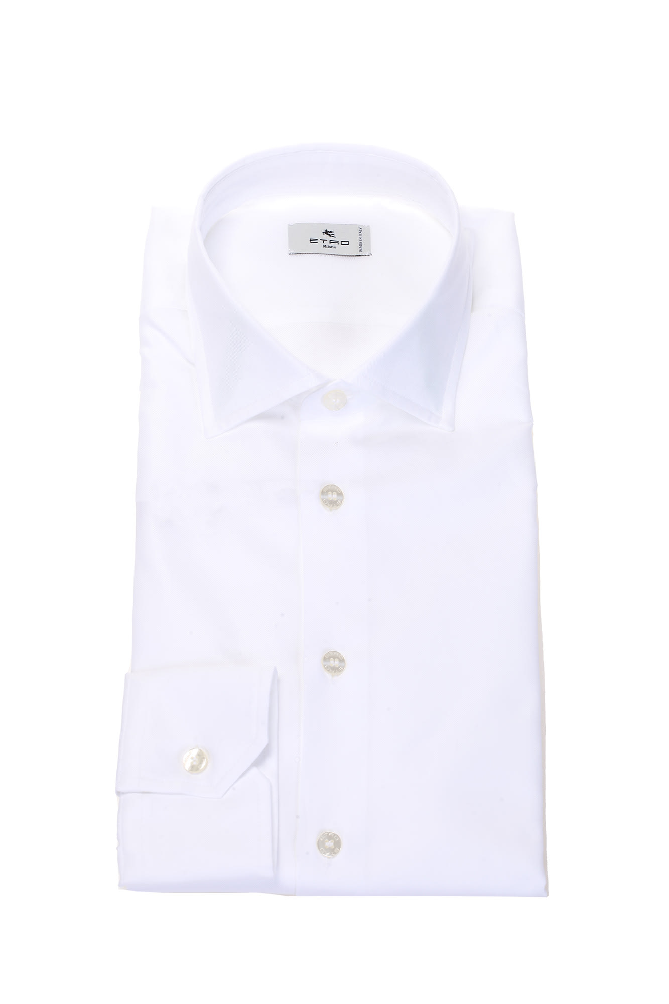 Shop Etro Shirts White