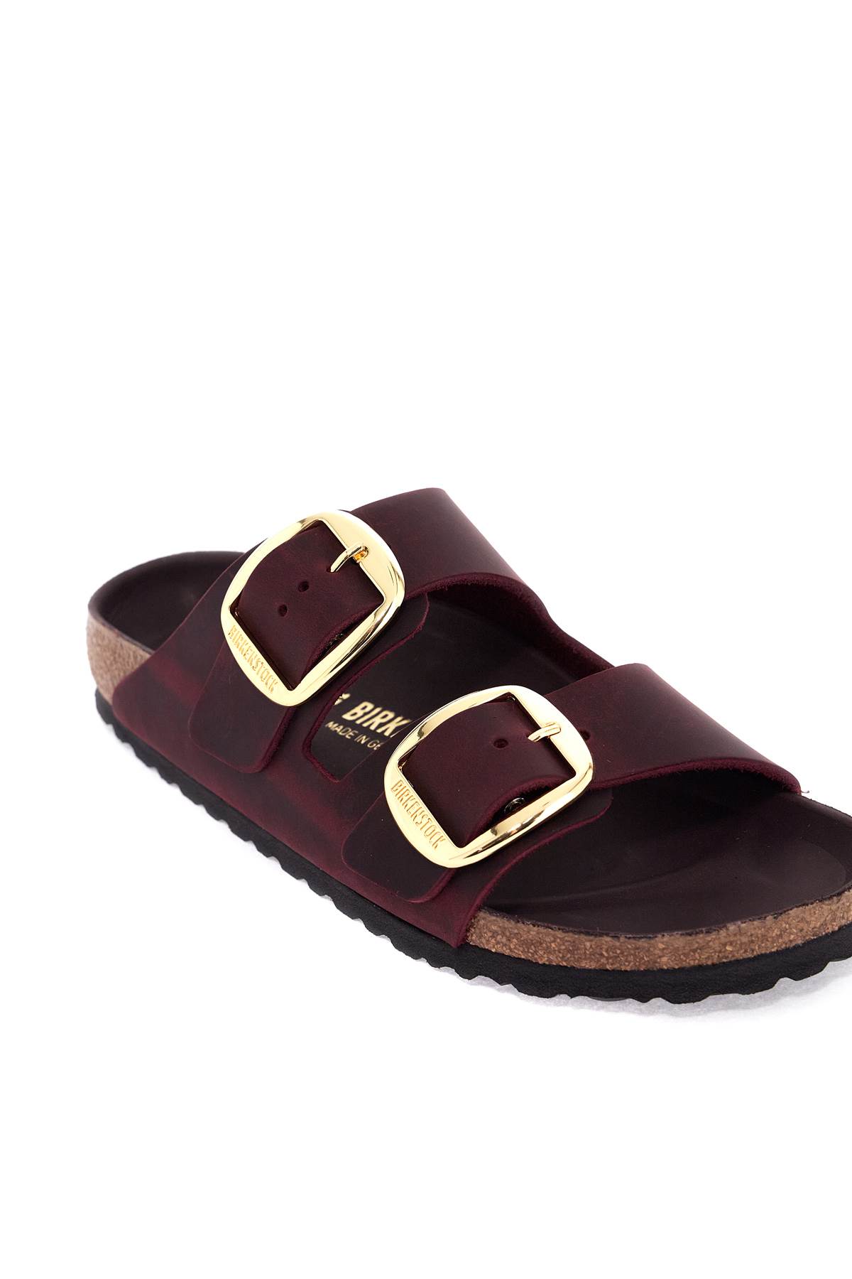 BIRKENSTOCK BIG BUCKLE ARIZONA SLIDES