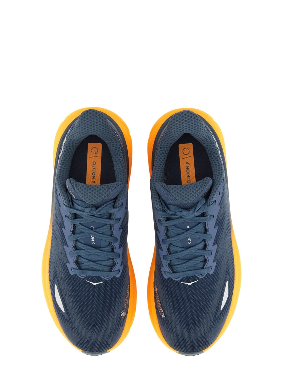 Hoka One One Clifton 9 Gtx Sneaker In Blue