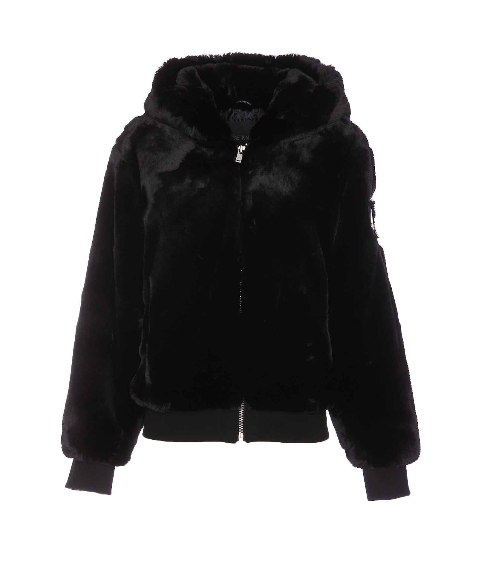 Shop Moose Knuckles Portland Bunny Jacket In Black