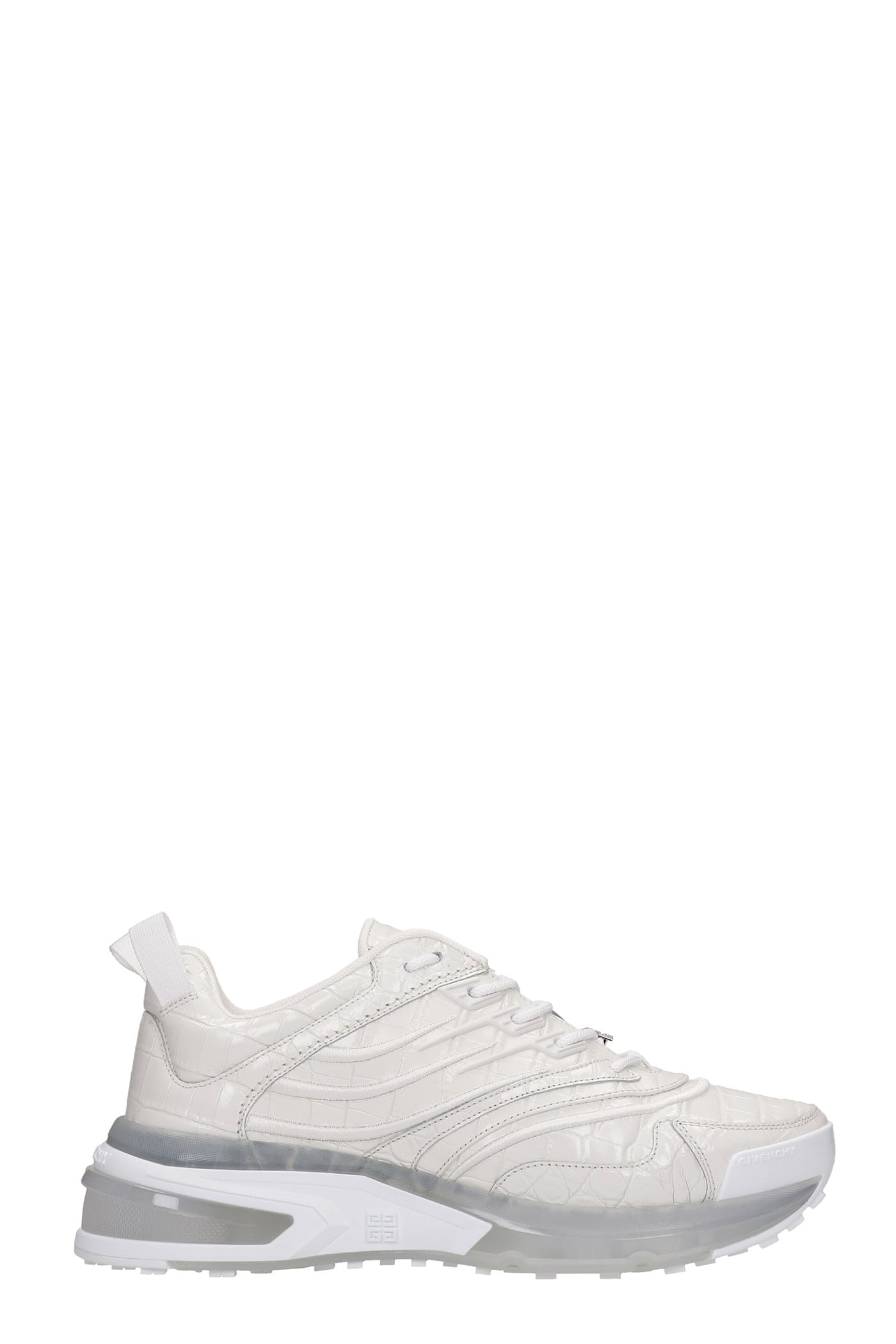 Givenchy Giv 1 Sneakers In White Synthetic Fibers