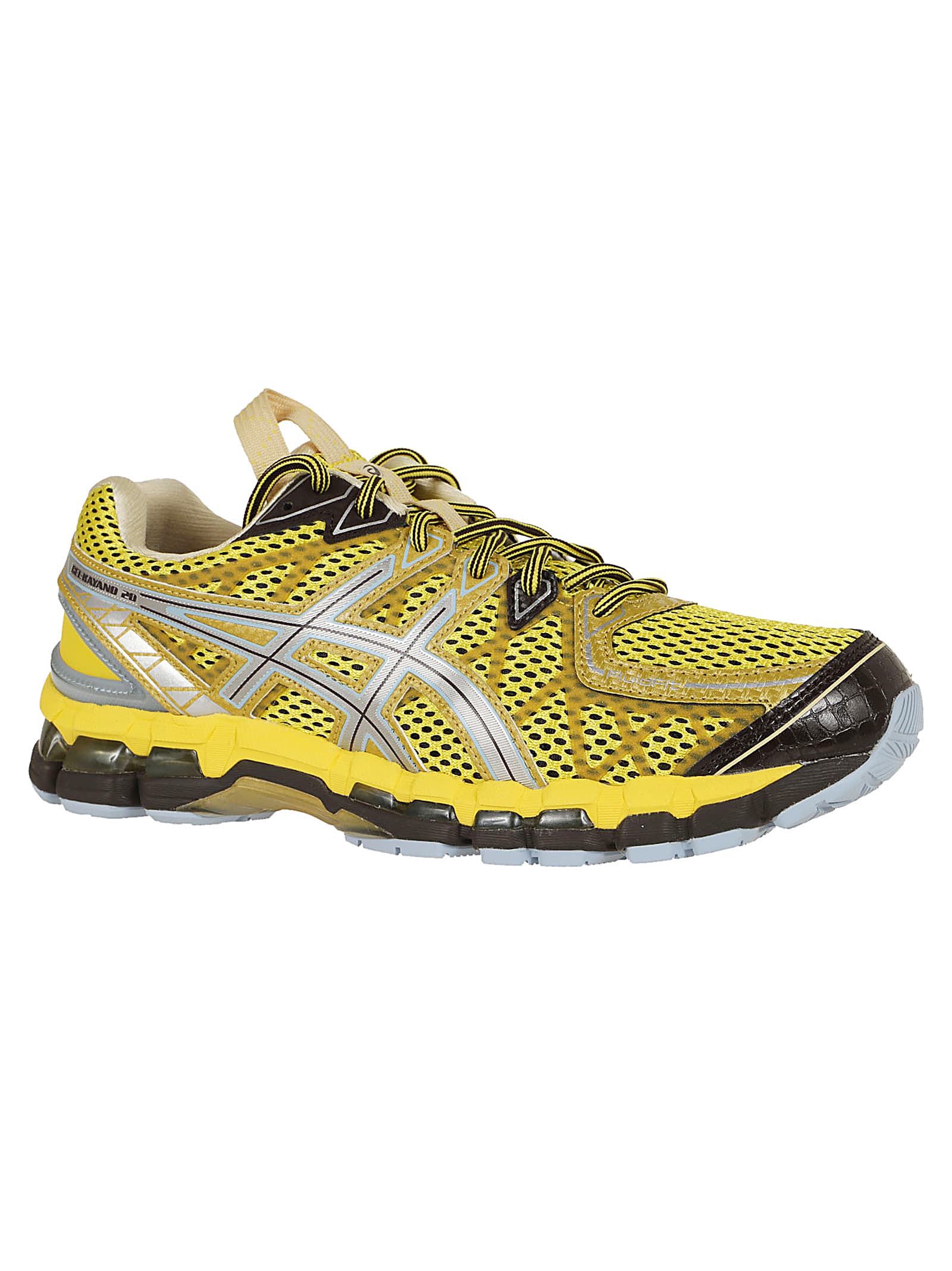 Shop Asics Ub9-s Gel-kayano 20 In Vibrant Yellow/pure Silver