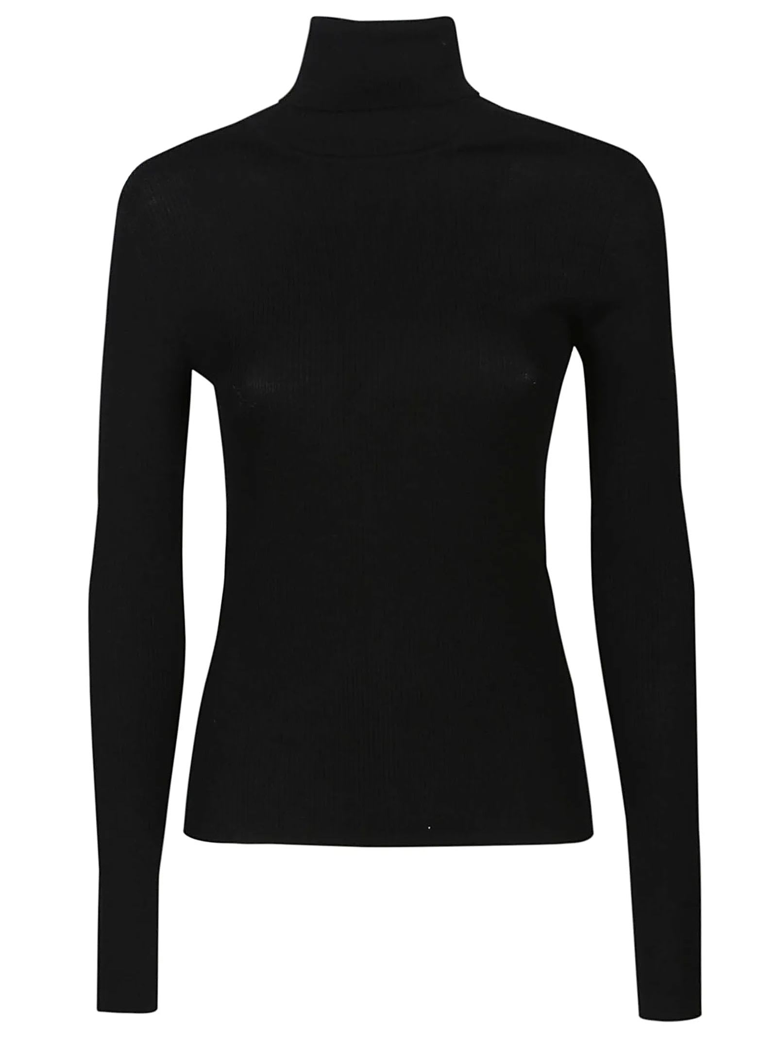 Parosh Black Wool Sweater