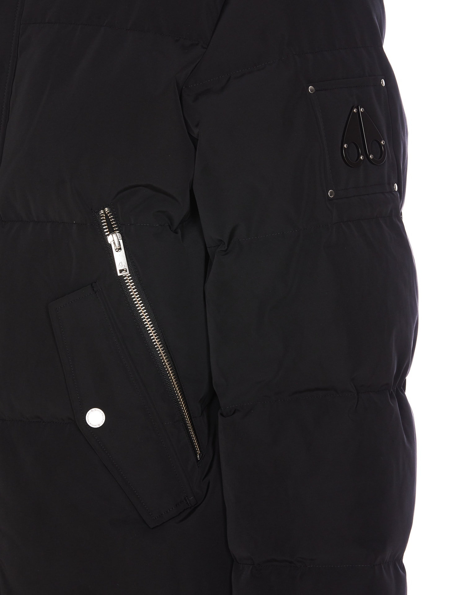 Shop Moose Knuckles High Point Bomber Down Jacket