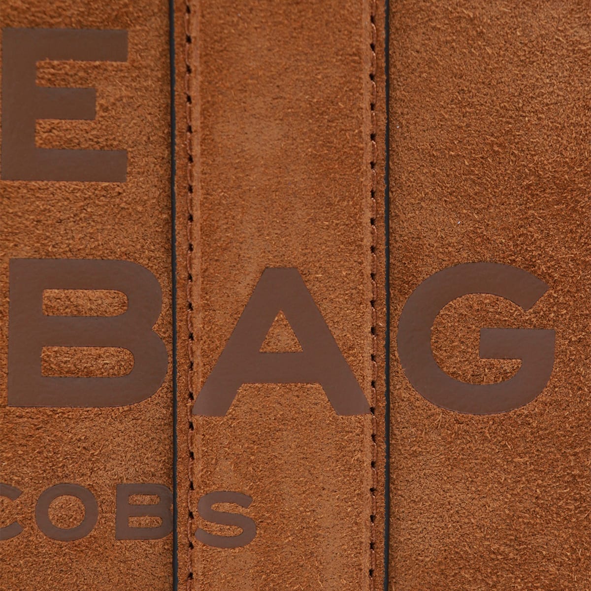 Marc Jacobs Brown Leather The Suede Tote In Brown