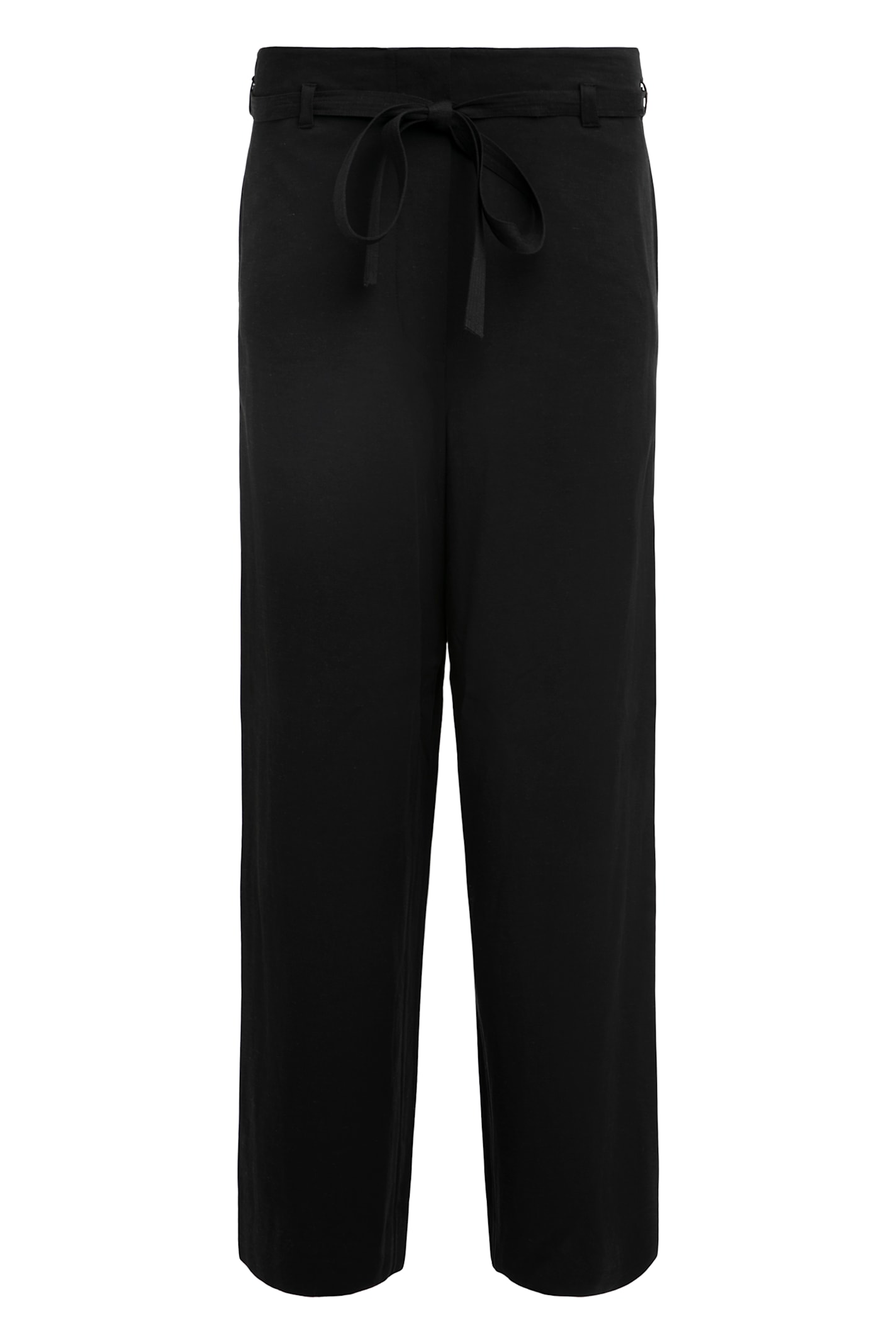 Totême Toteme Viscose Blend Trousers In Black