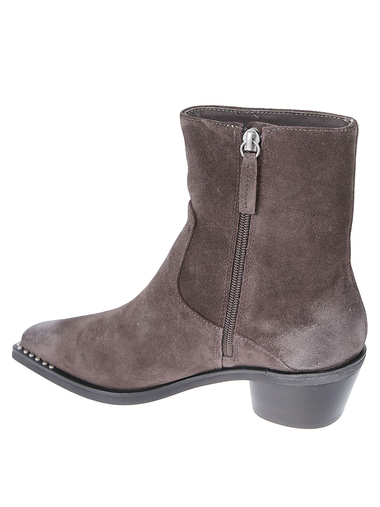 Ash Hasley Ankle Boots In Brown