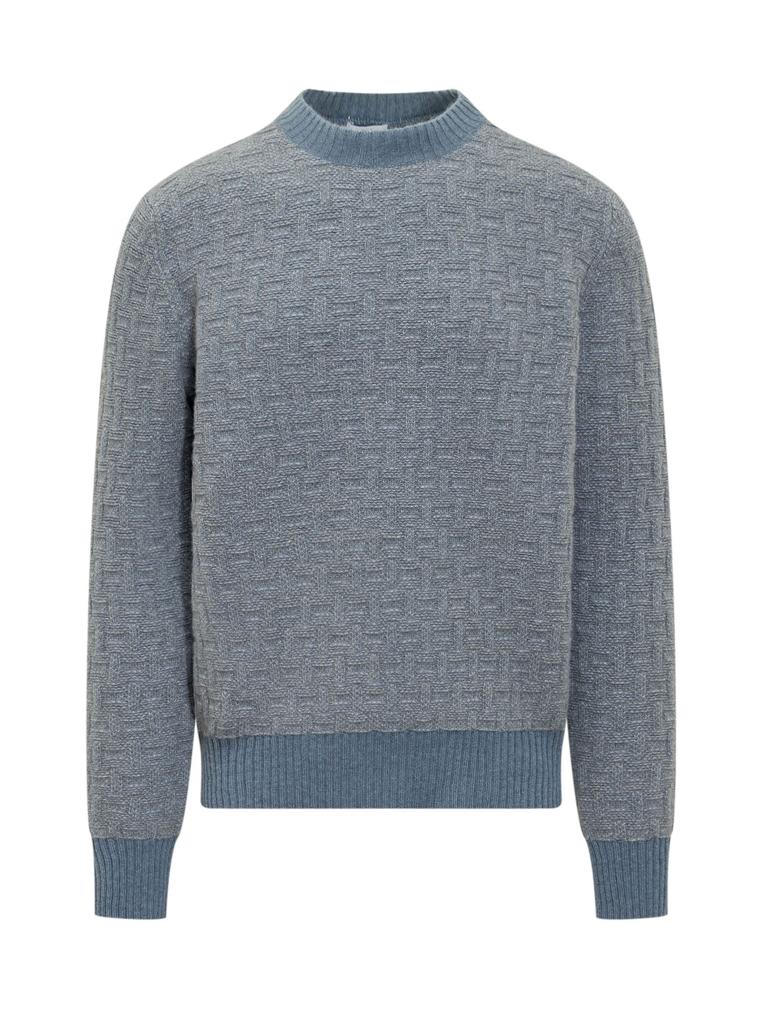 Shop Malo Cashmere Sweater In Azzurro