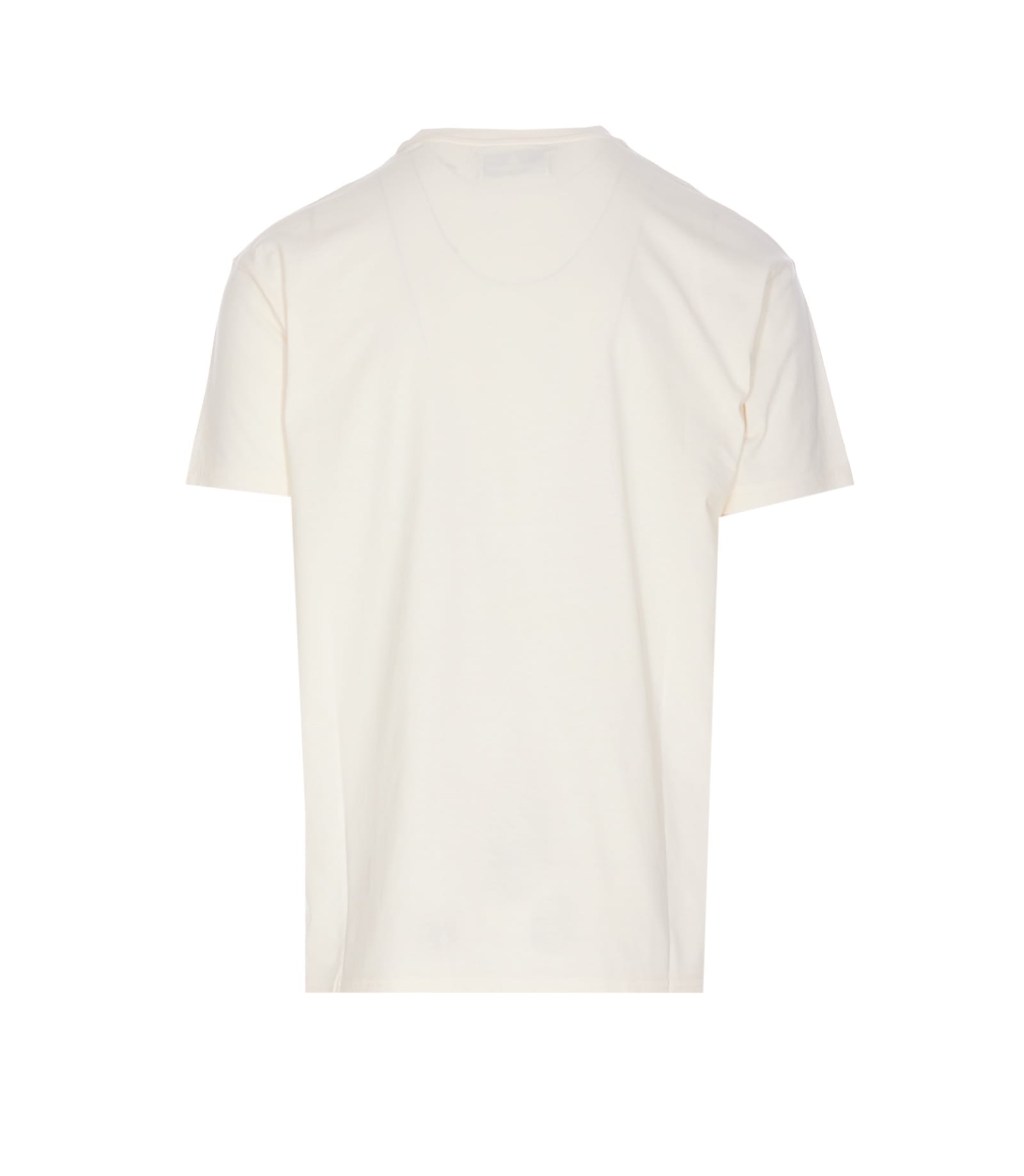 Shop Vivienne Westwood Sunken Orb Logo T-shirt In White