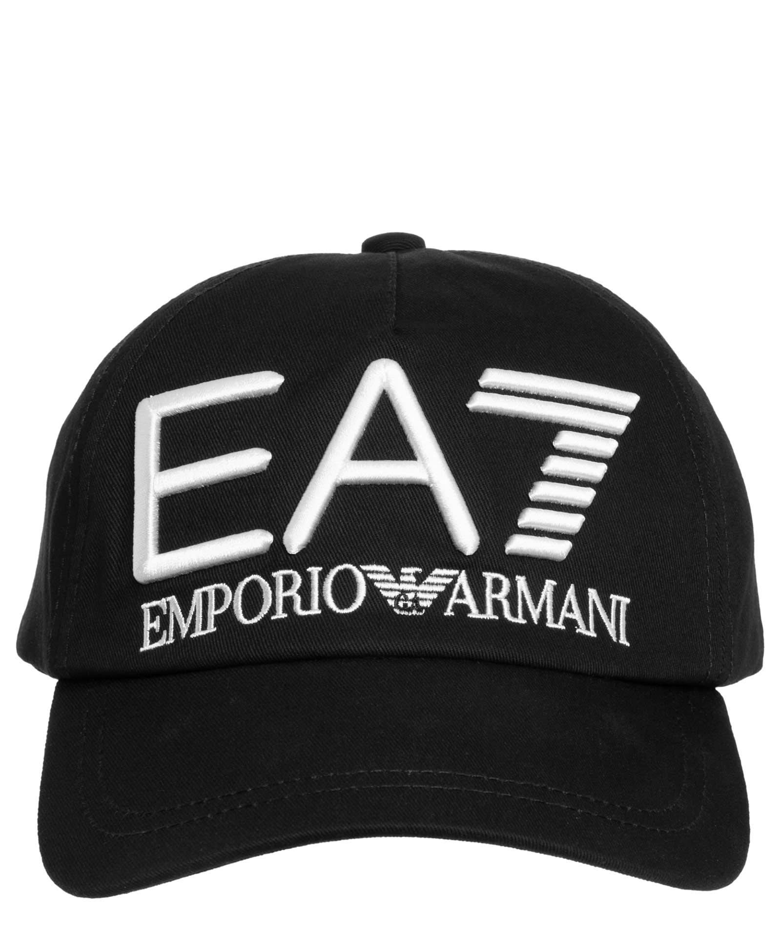 EA7 COTTON BASEBALL CAP 