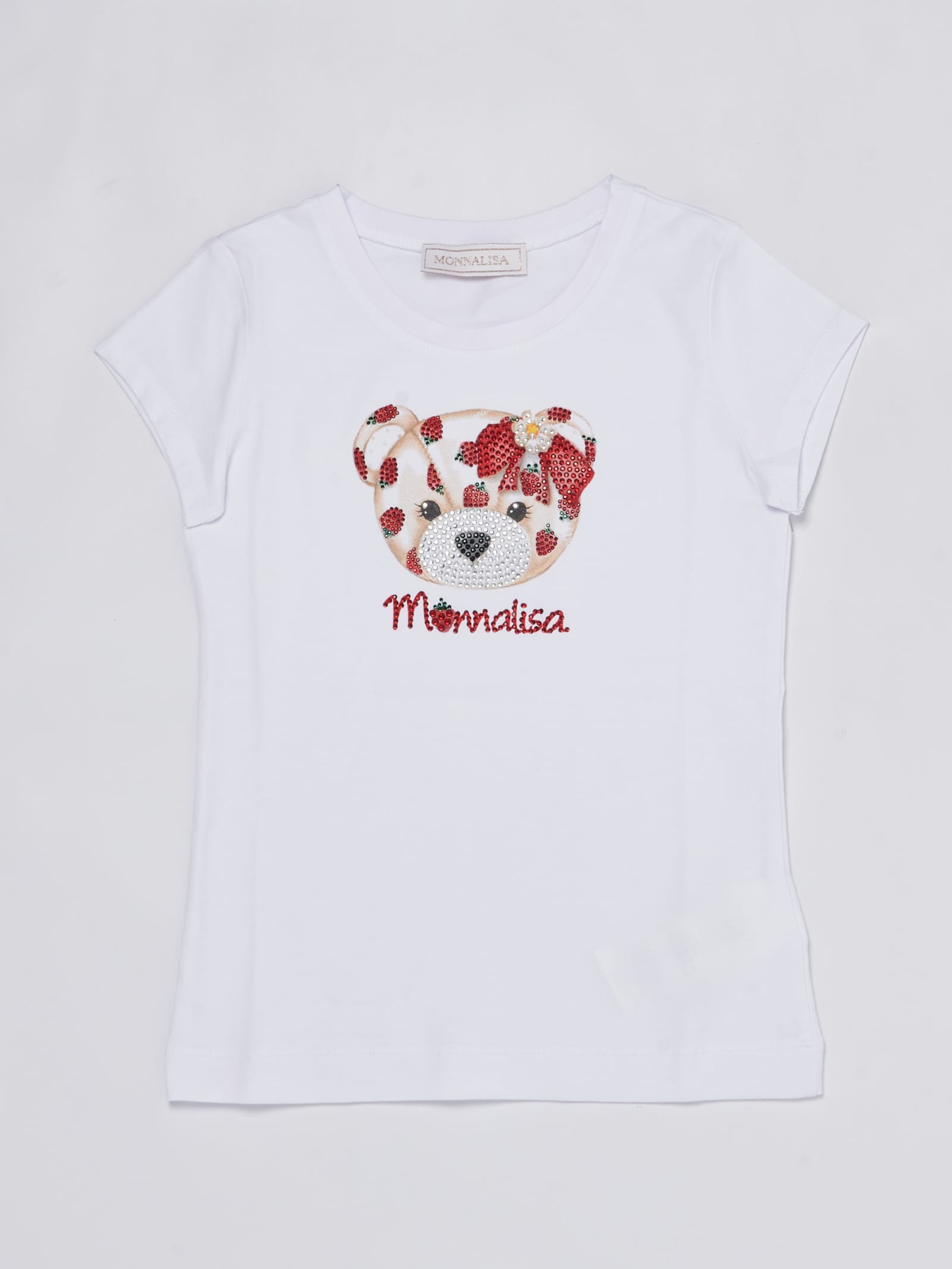 Monnalisa Kids' T-shirt T-shirt In Bianco