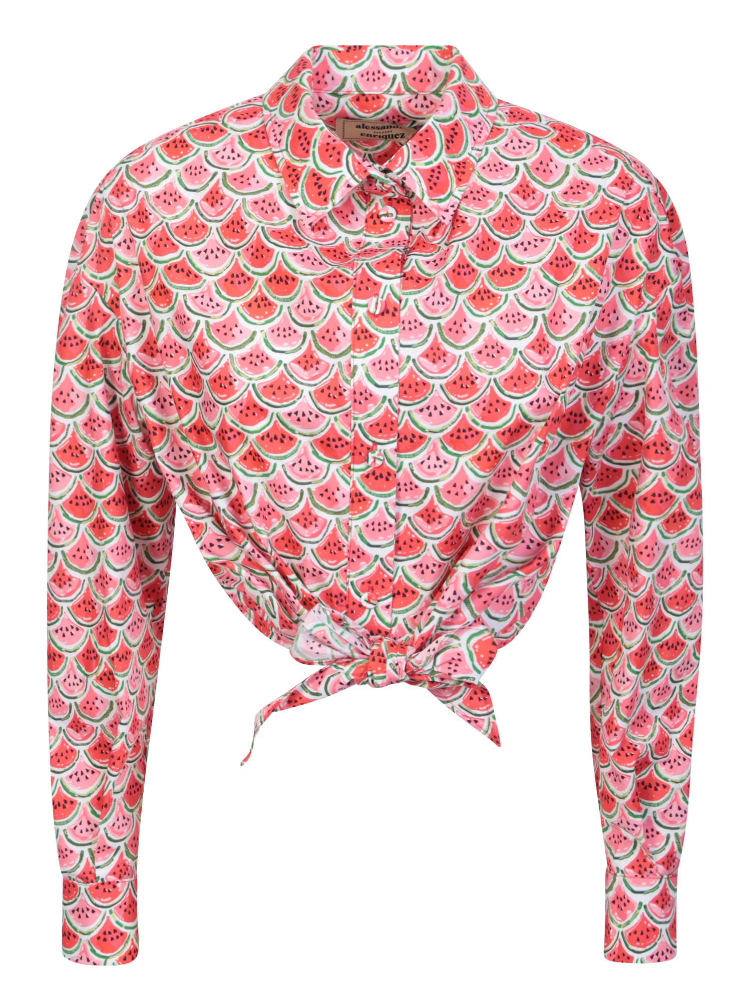 Alessandro Enriquez Watermelon Print Multicolor Shirt