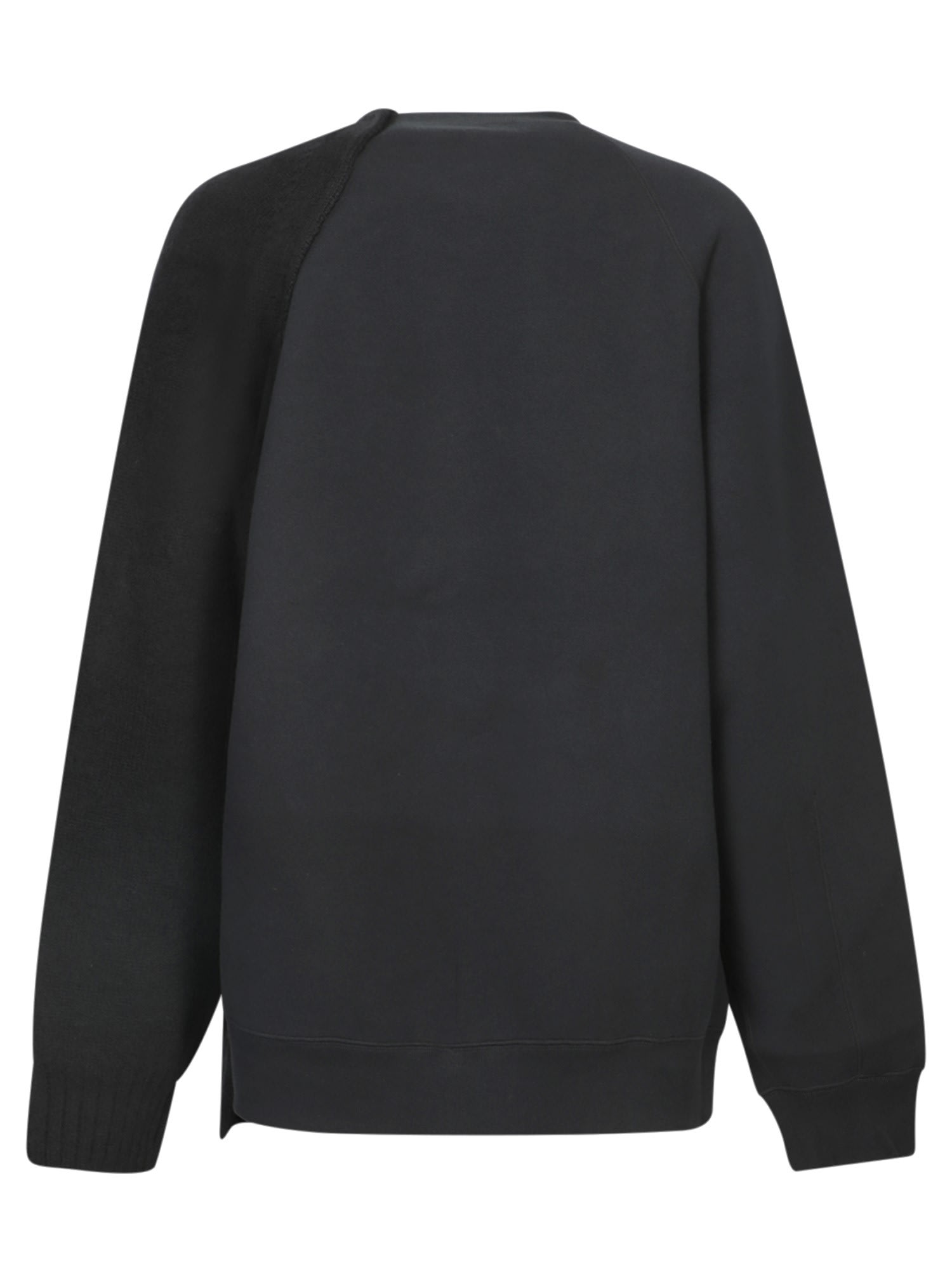 Shop Sacai Black Pull Blouson