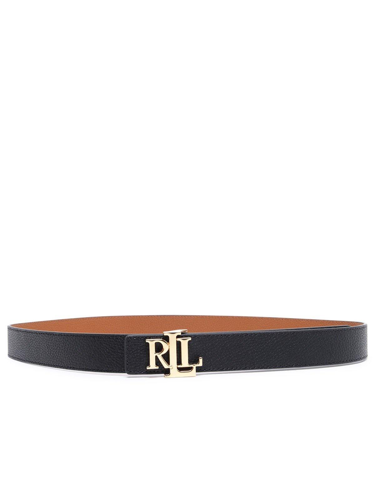 Ralph Lauren Logo Reversible Buckle Belt