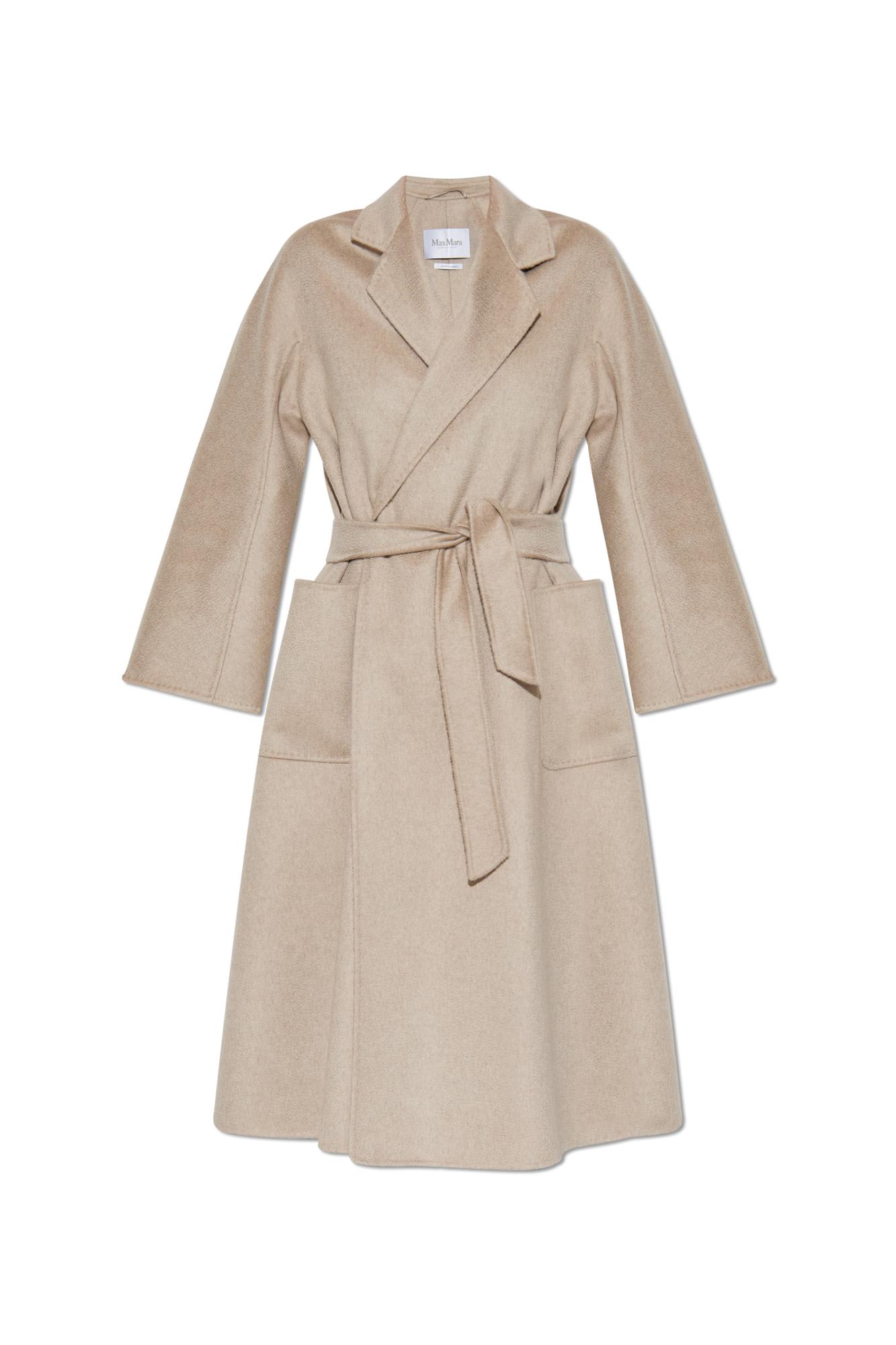 Max Mara Cashmere Coat Ludmilla In White