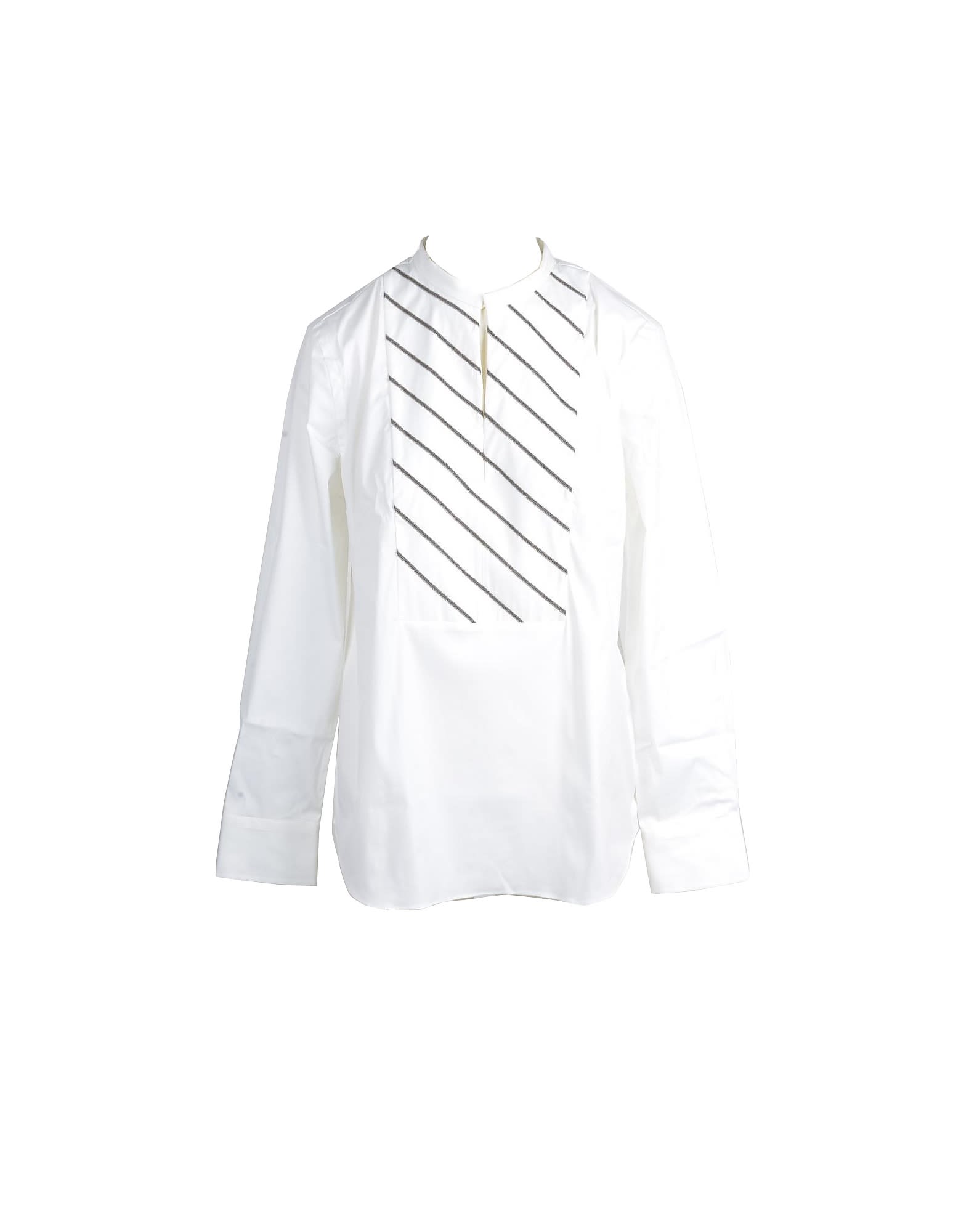 Brunello Cucinelli Womens White Shirt