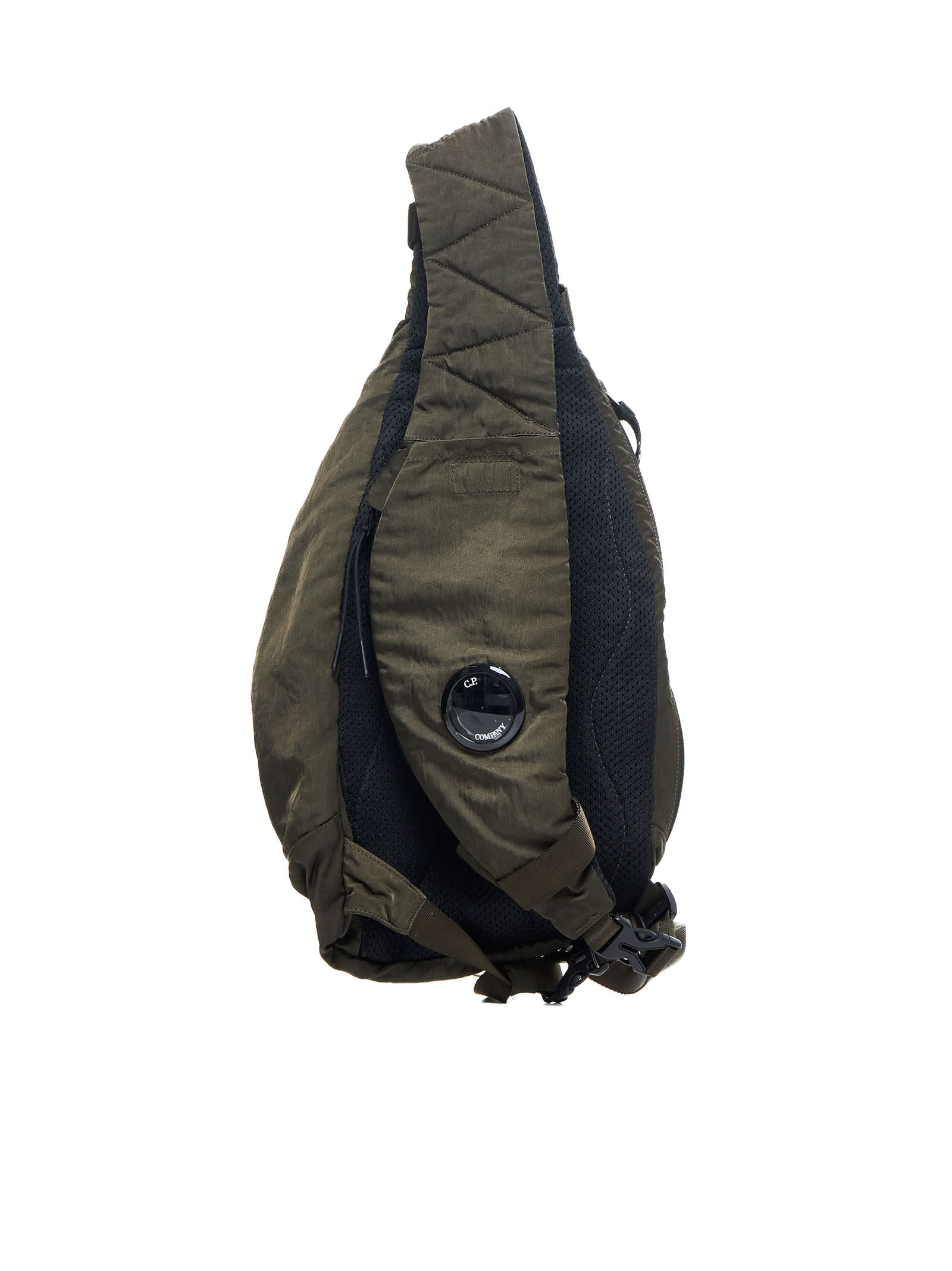 Shop C.p. Company Backpack In Ivy Green