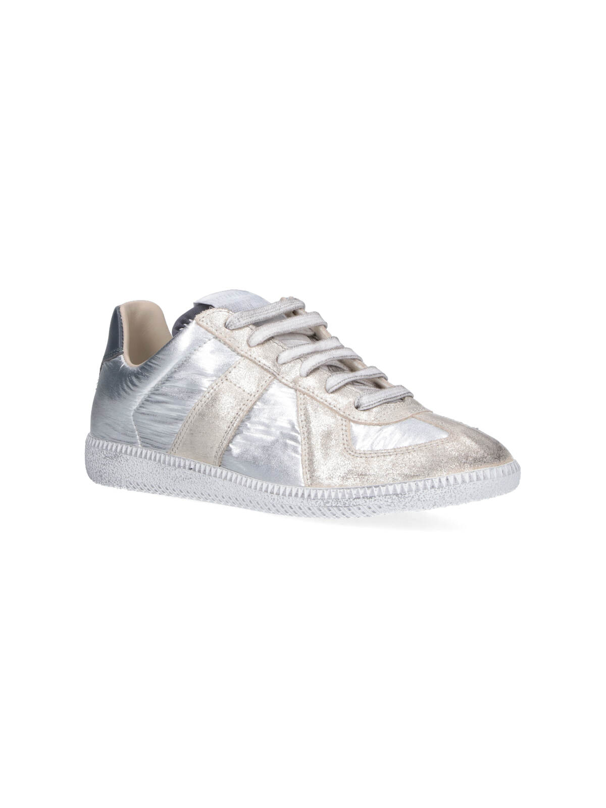 Maison Margiela Replica Sneakers In Silver