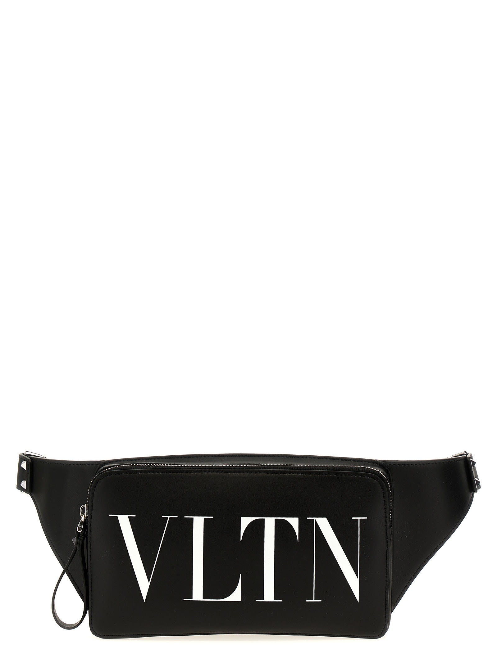 Valentino Garavani Vltn Waist Bag In White/black