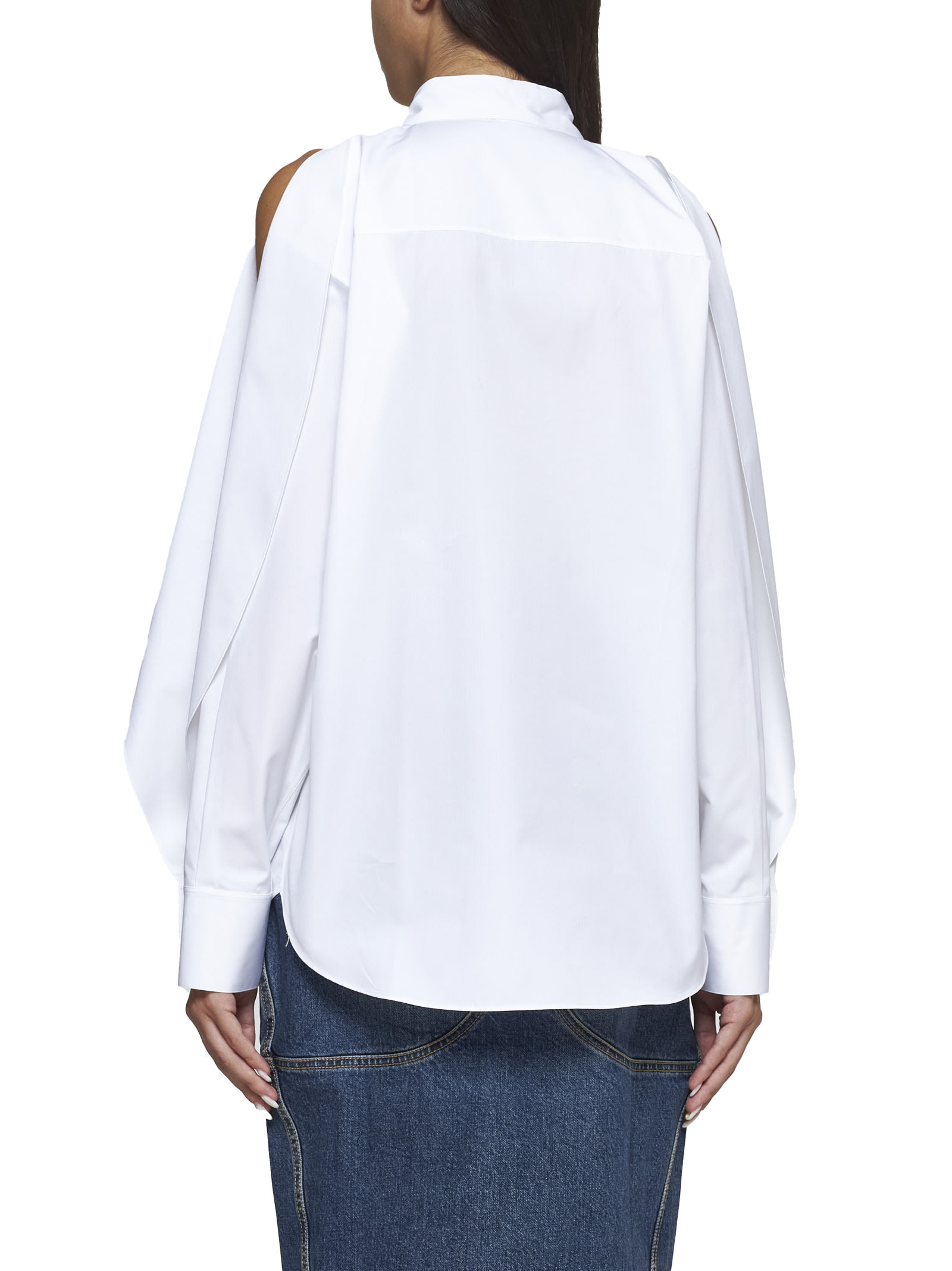 Shop Alaïa Shirt In White