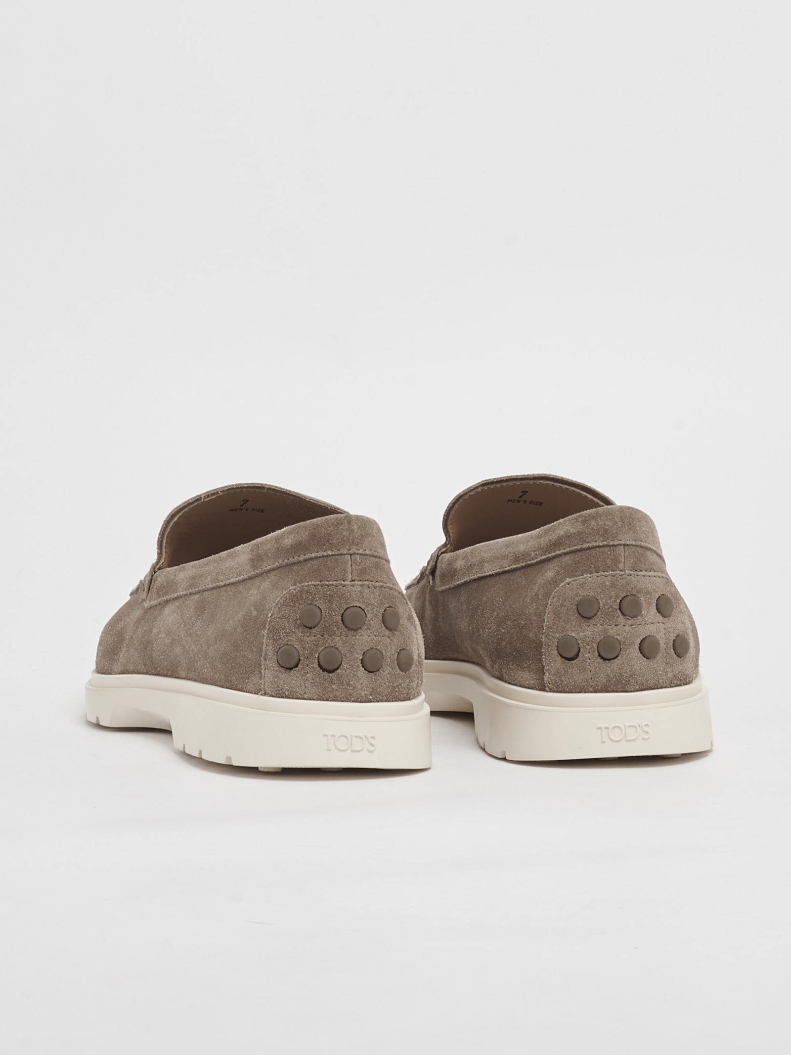 Tod's Pantofola Ibrido 59k Loafers In Nocciola