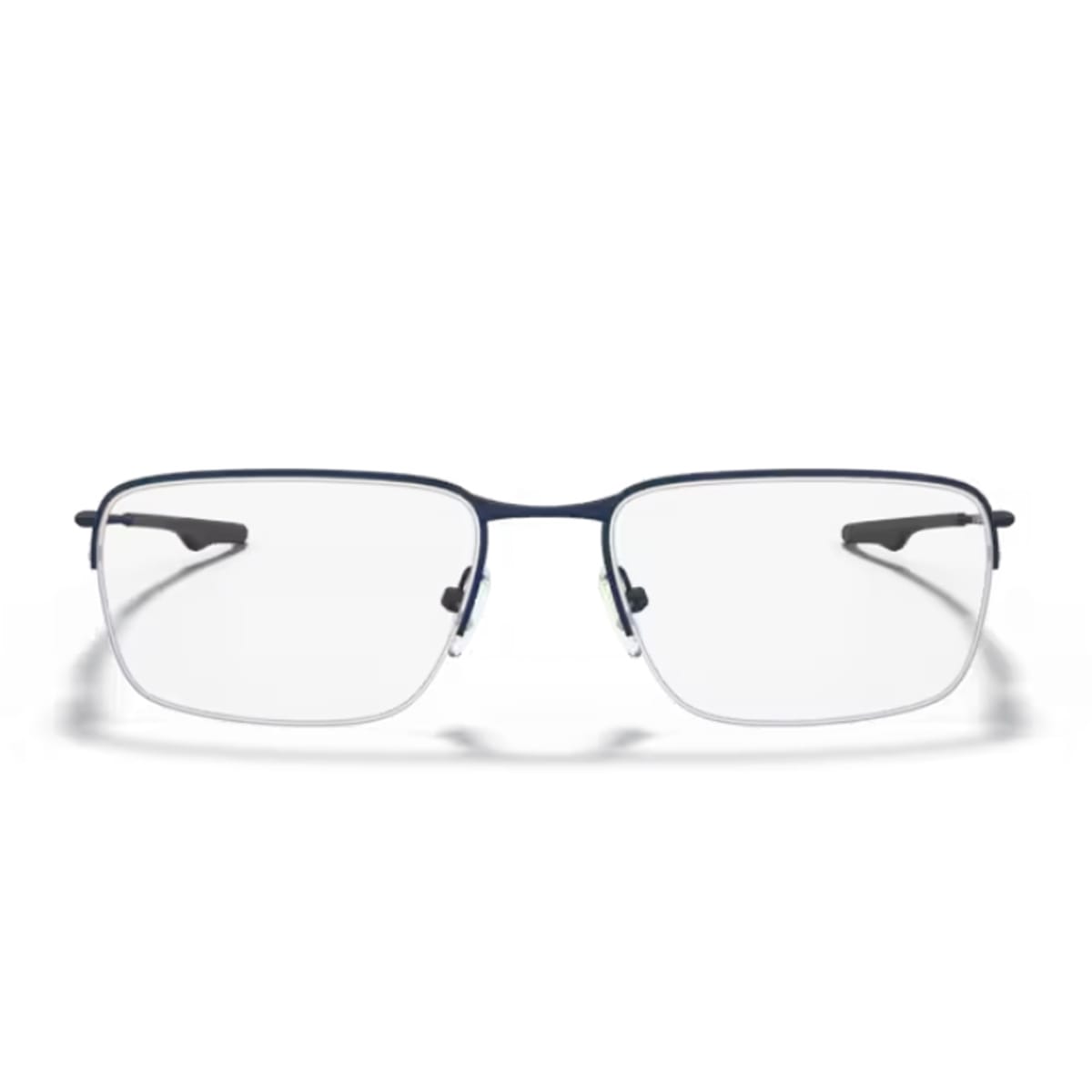 Oakley Wingback Sq 54mm Semirimless Rectangular Optical Glasses In Blue
