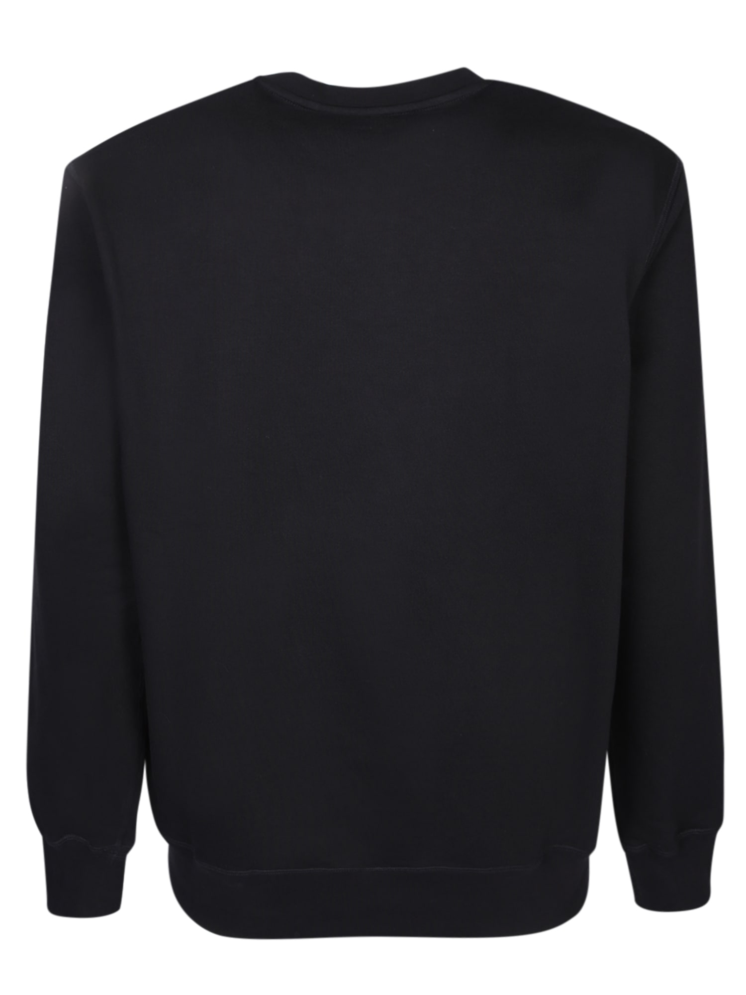 Shop Alexander Mcqueen Dragonfly Black Sweatshirt