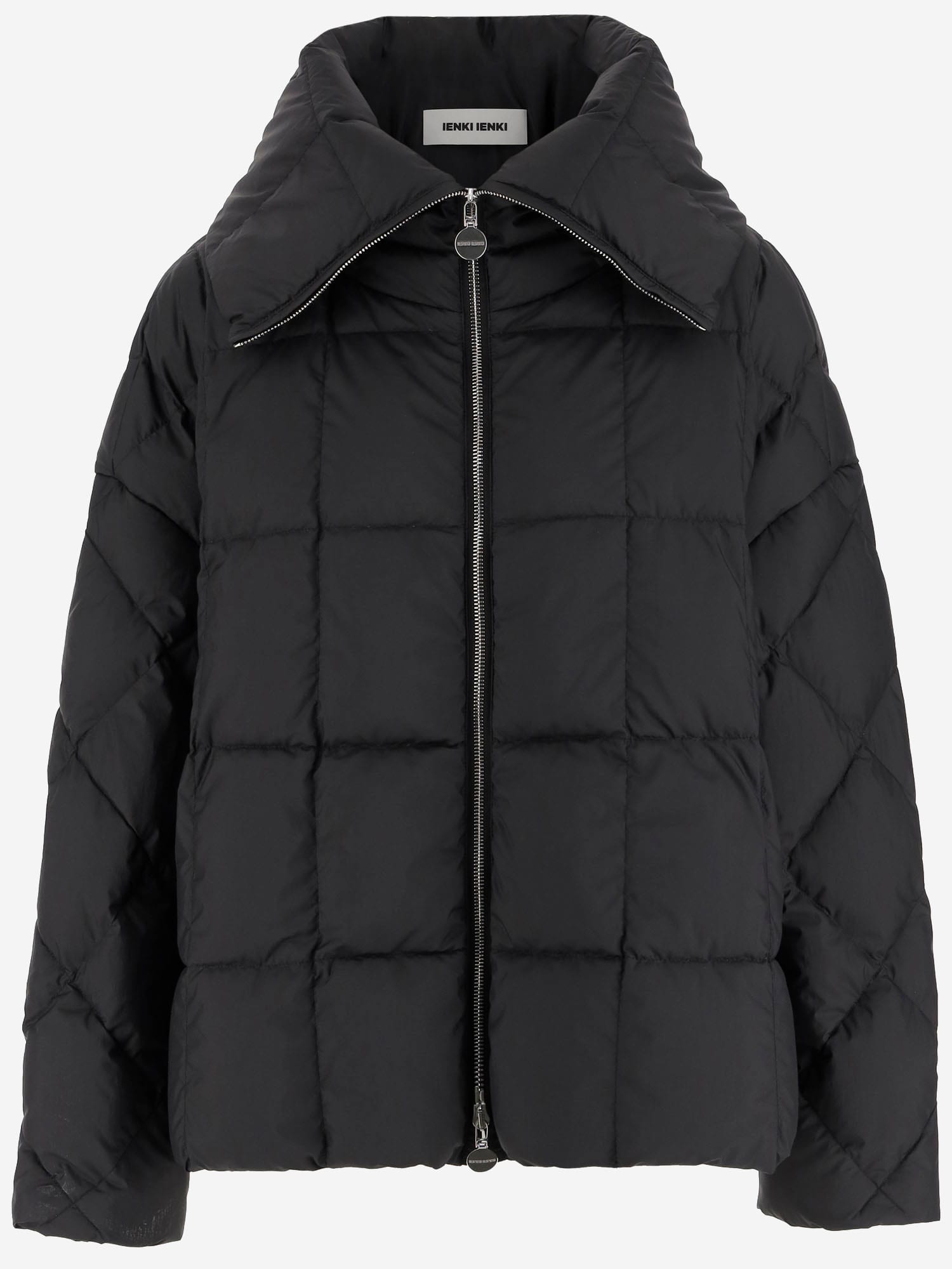 Ienki Ienki Nylon Padded Down Jacket In Black