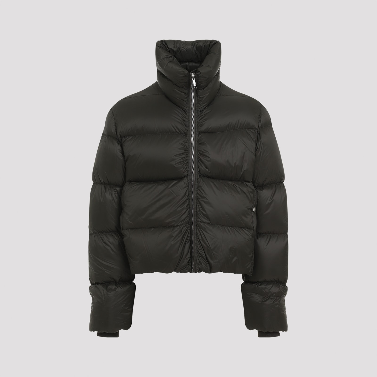 Shop Rick Owens Turtle Jacket In Forest