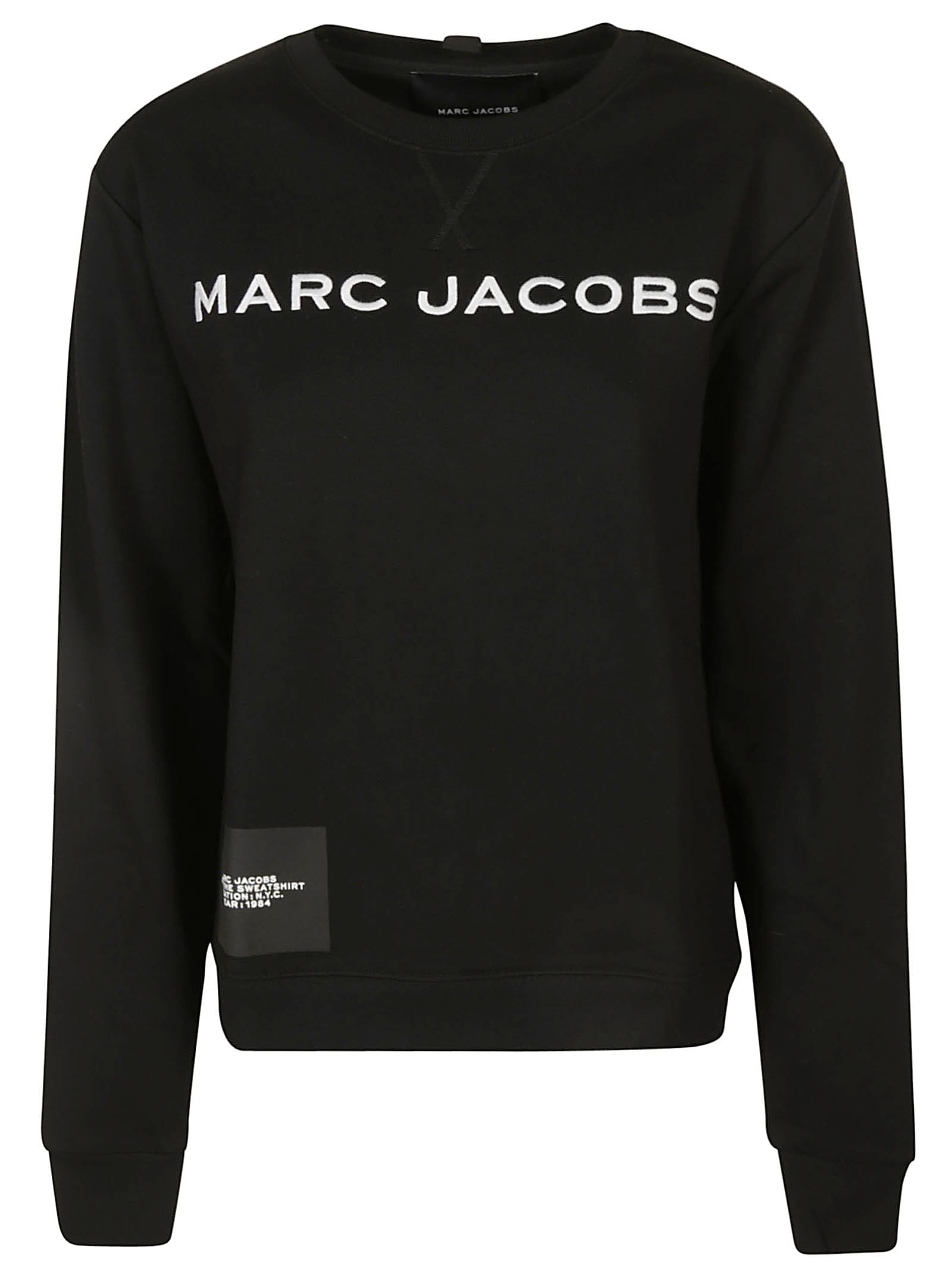 Marc Jacobs Logo Patched Sweatshirt