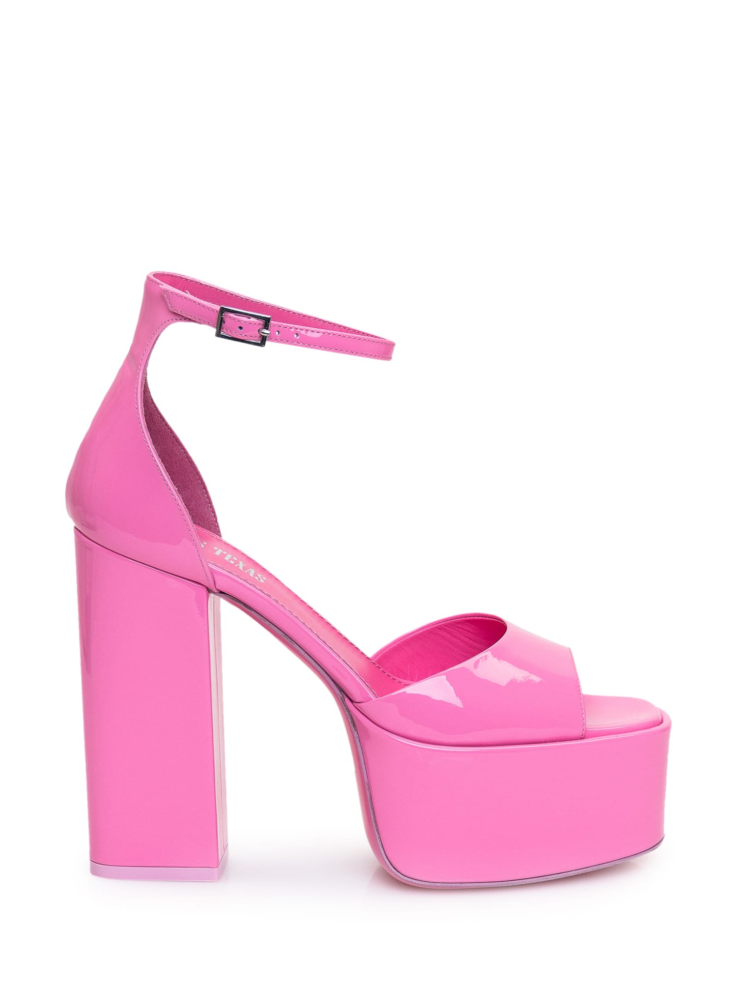 Shop Paris Texas Tatiana Platform Sandal In Flamingo