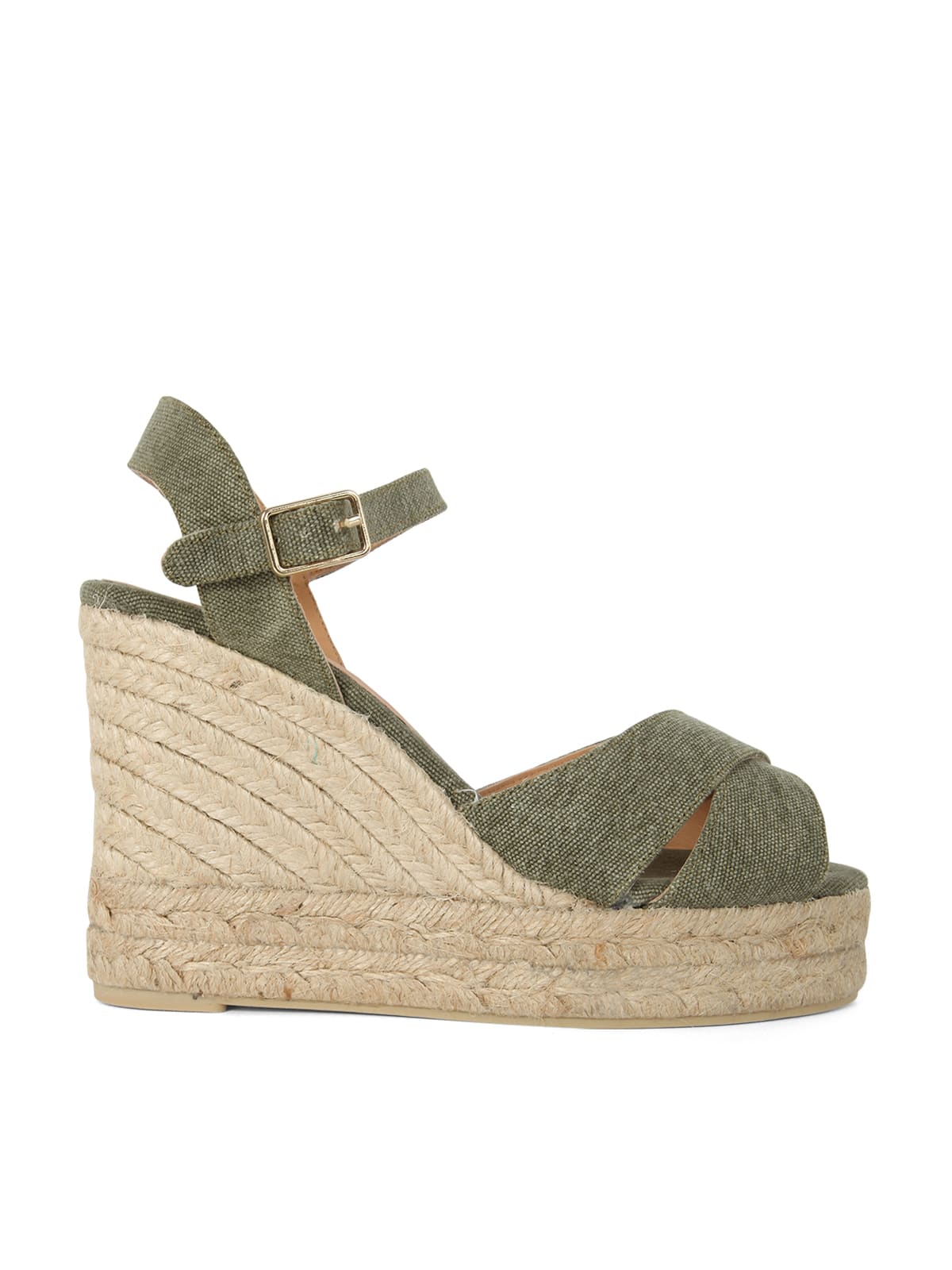 CASTAÃ±ER BLAUDELL ESPADRILLES WITH CROSS LACE AND TINY BELT ON ANKLES