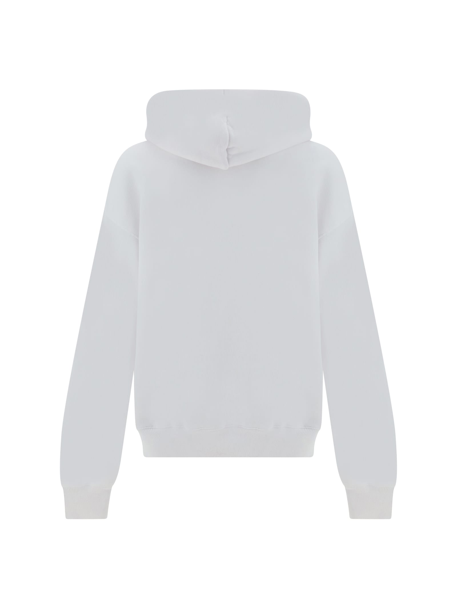 Shop Off-white Hoodie In White Black