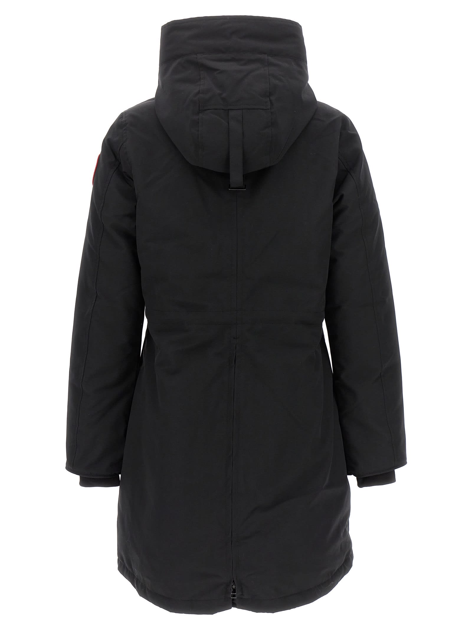 Shop Canada Goose Rossclair Parka In Black