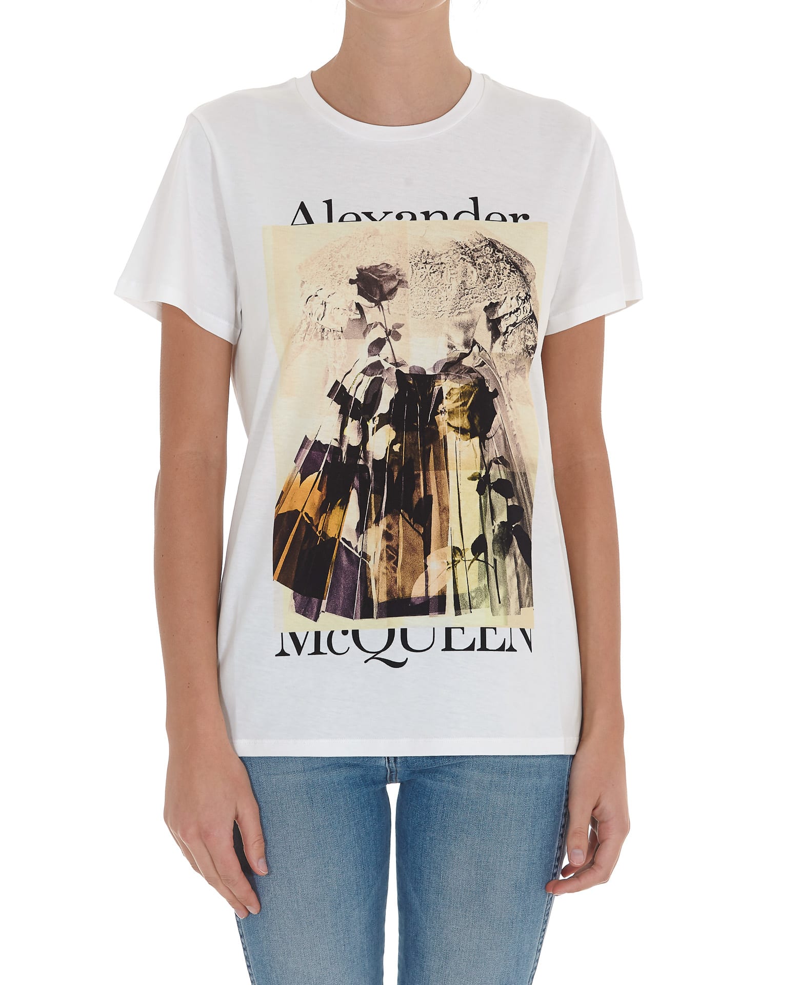 Alexander Mcqueen Tromp Oeil T-shirt
