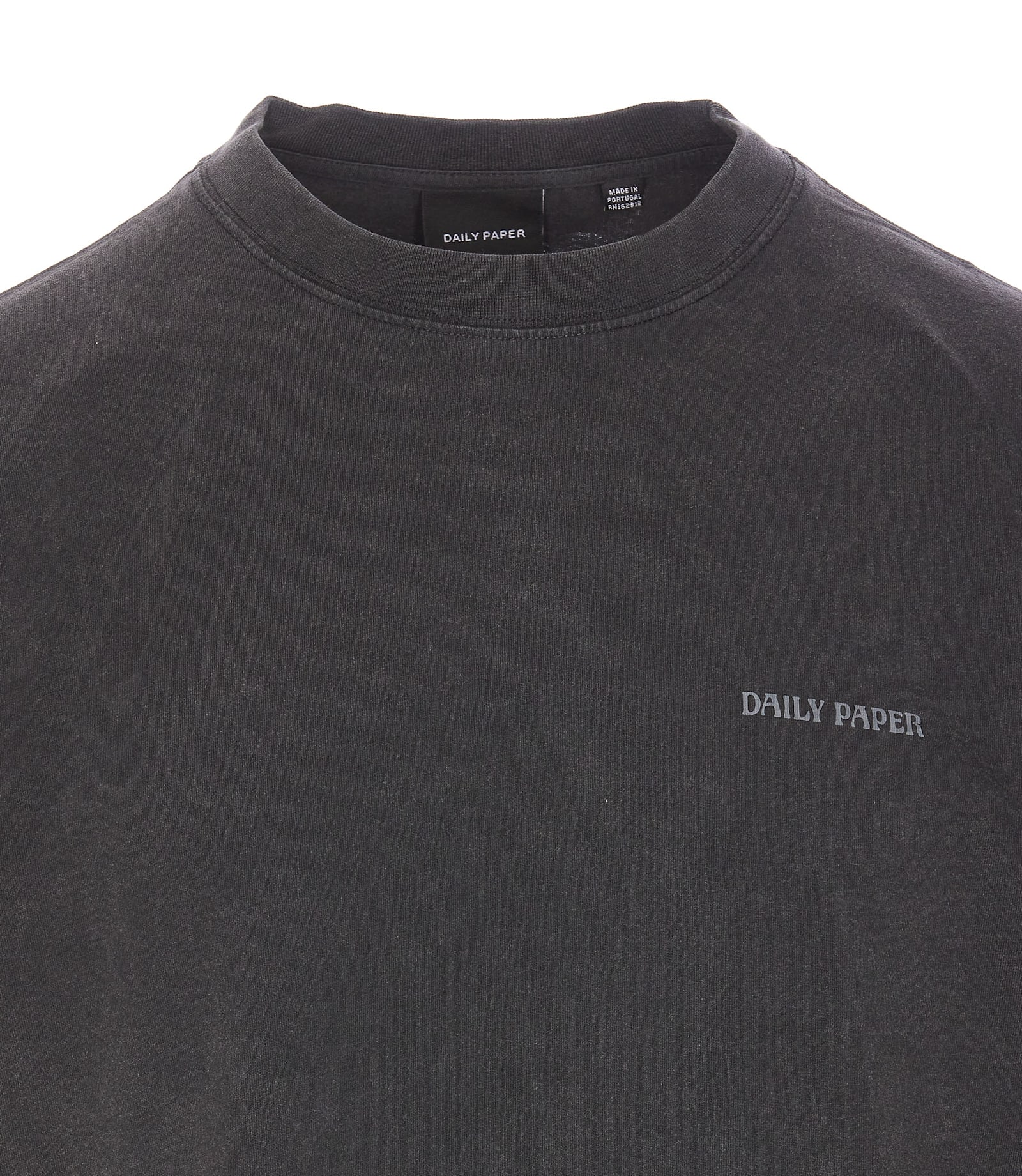 Daily Paper Tshirt Print Back In Nero