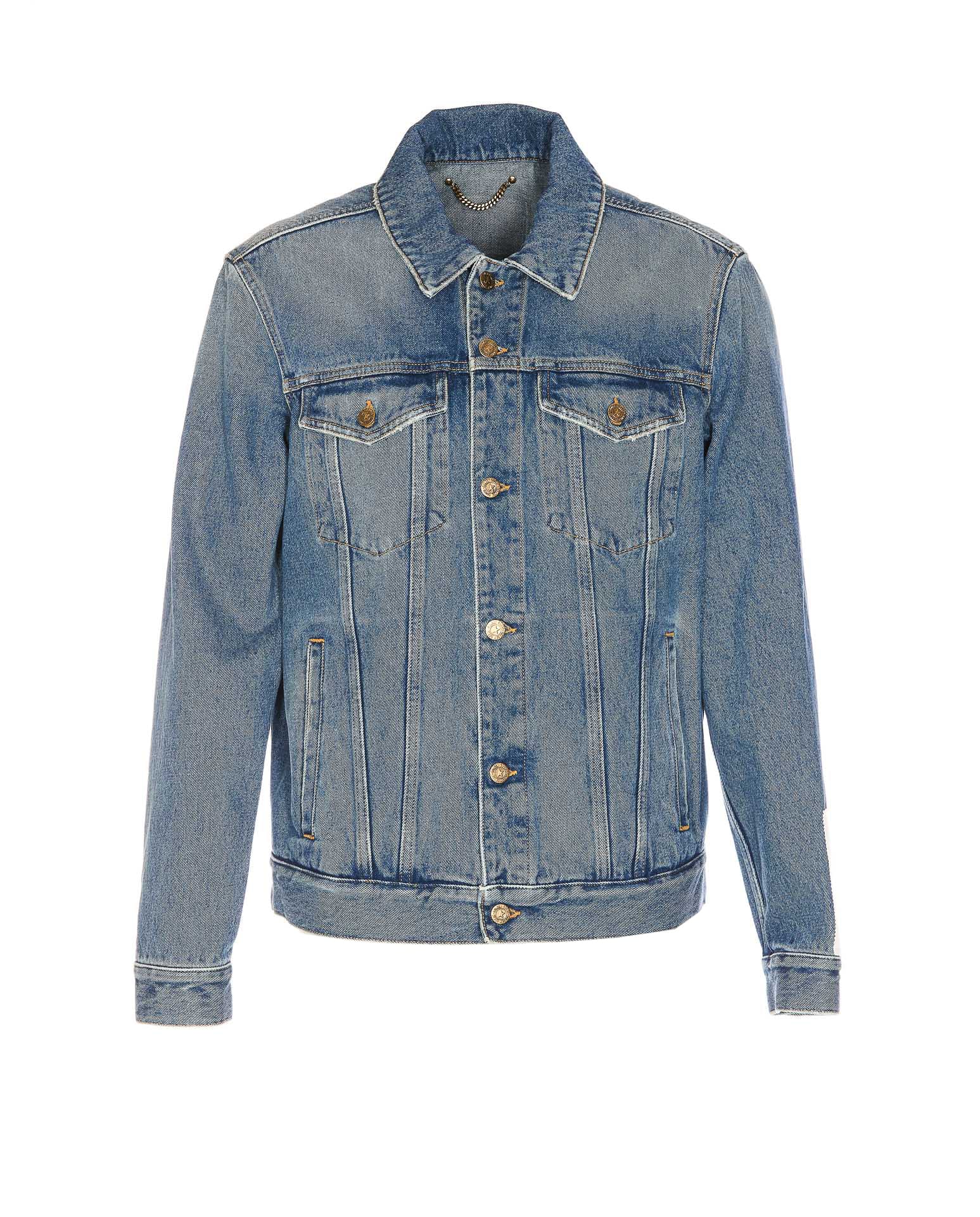 Shop Golden Goose Denim Jacket In Blue