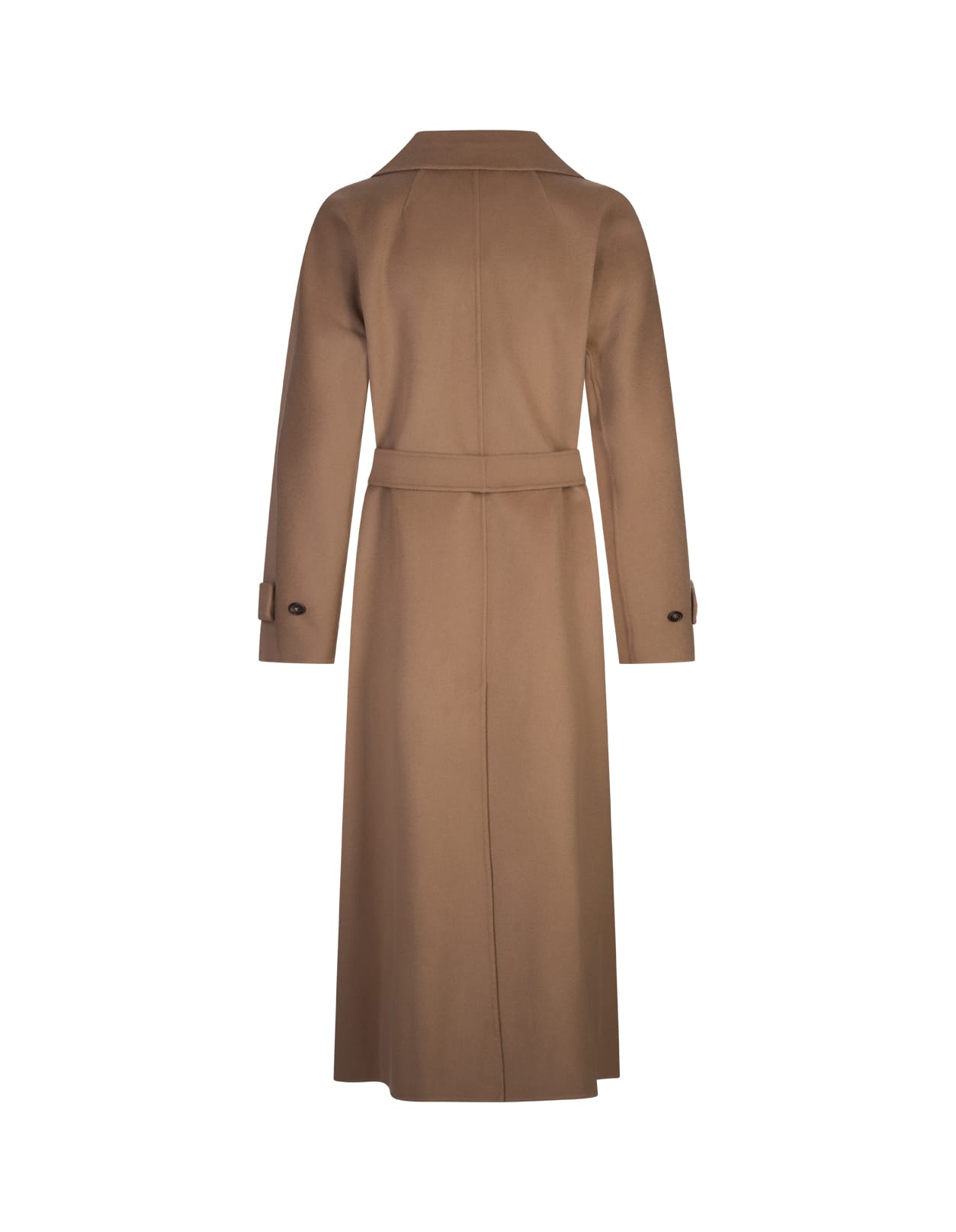 Shop 's Max Mara Camel Ebano Long Coat In Brown