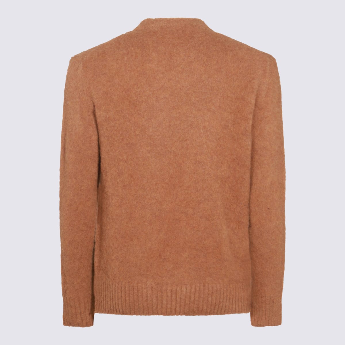 Shop Piacenza Cashmere Camel Wool Knitwear In Brown