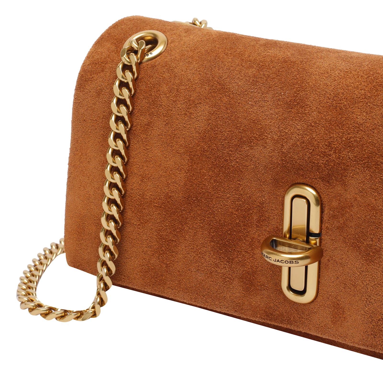 Marc Jacobs The Dual Chain Mini Bag In Brown