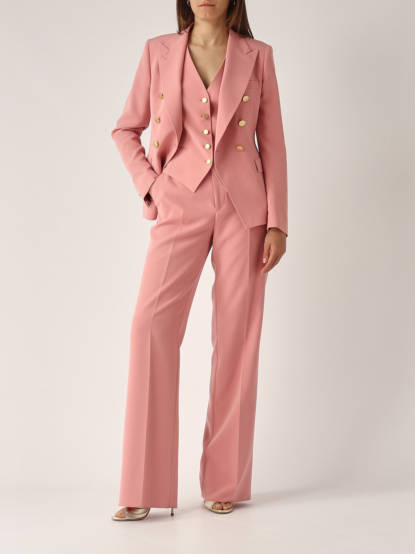 Tagliatore Gaelle Jacket In Rosa Antico