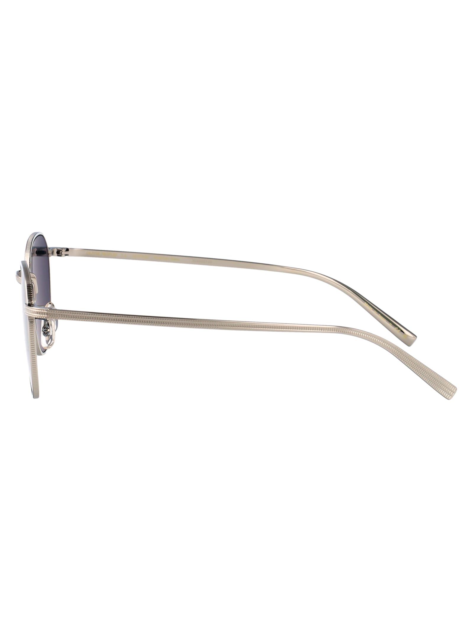 Oliver Peoples 5036 Argento Titanium Sunglasses In Blue
