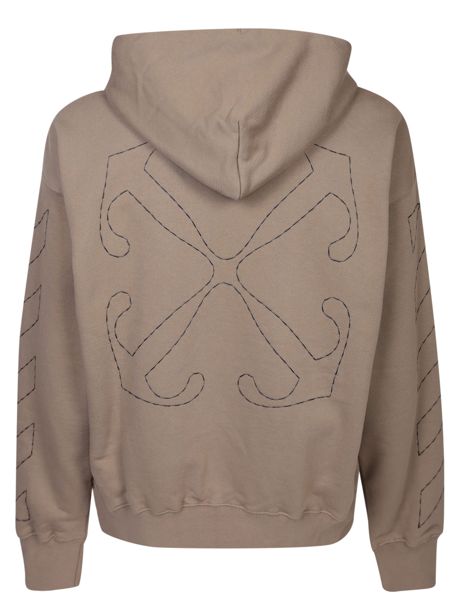 Shop Off-white Skate Beige Hoodie